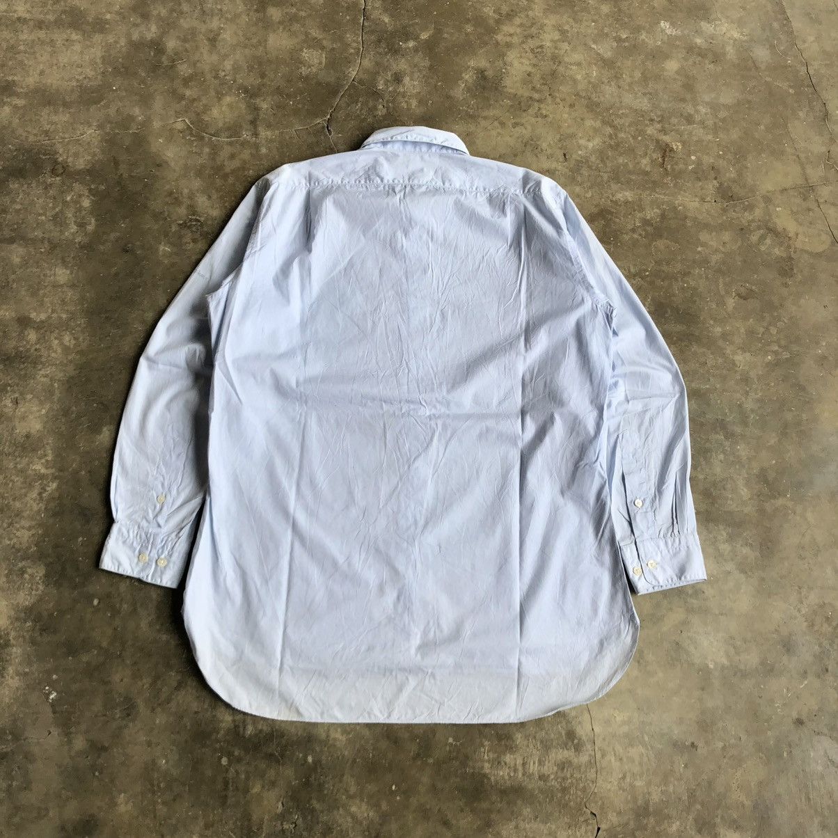 Dior 1990s Christian Dior Monsieur Signature Shirt Blue Luxury Size US XL / EU 56 / 4 - 8 Thumbnail