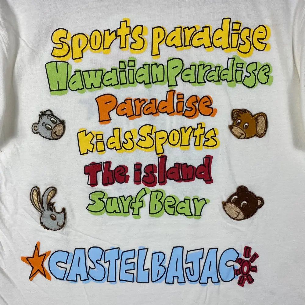 Jean Charles De Castelbajac CASTELBAJAC KIDS SPORT Surf Bear Graphic Tee Shirt Size US M / EU 48-50 / 2 - 5 Thumbnail