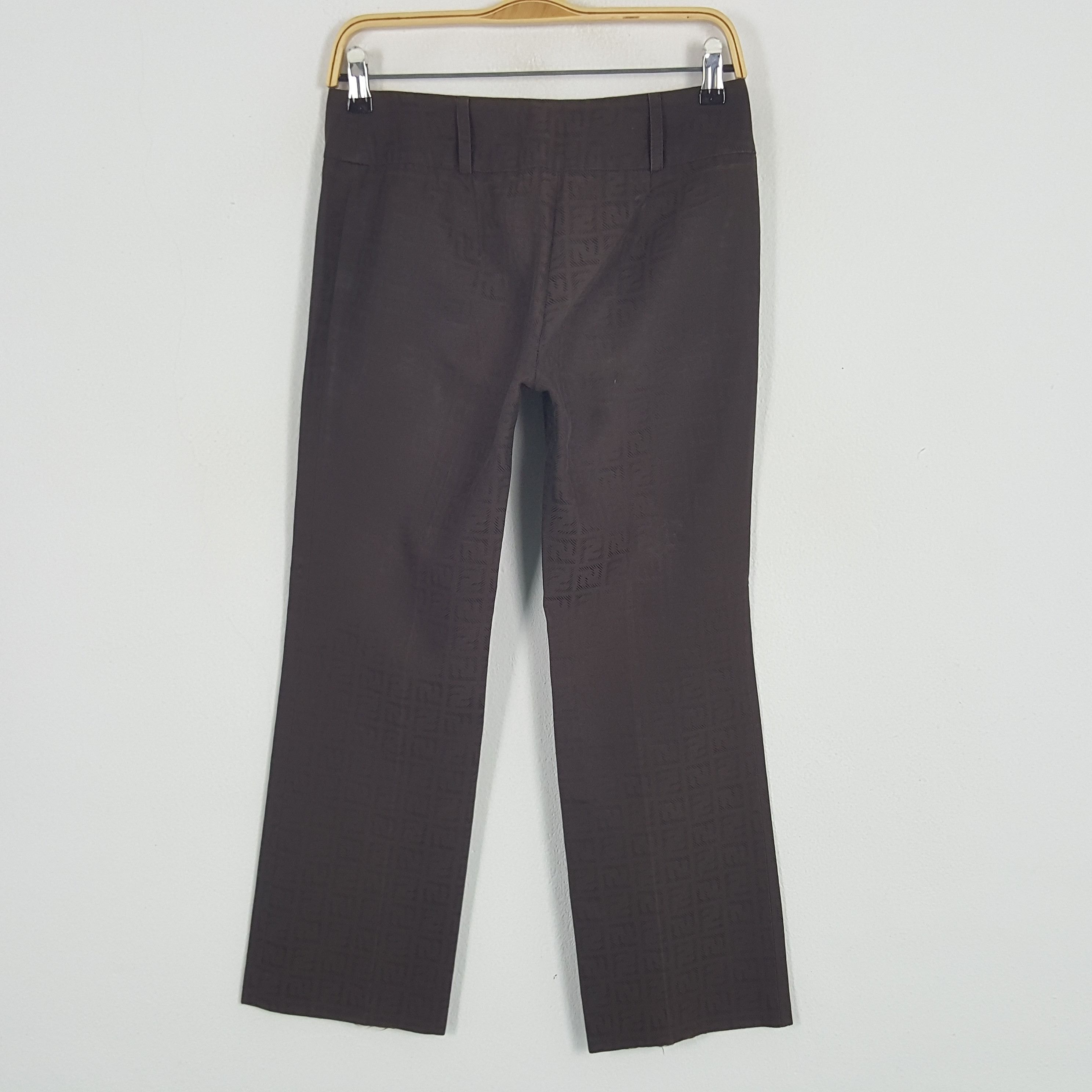 Fendi × Vintage Vintage Fendi Monogram Pants Size 27" / US 4 / IT 40 - 4 Thumbnail