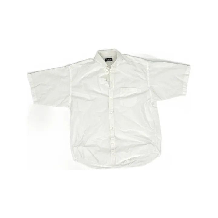 Balenciaga Balenciaga Balenciaga BB Icon Relaxed Fit Short Sleeve Shi Size US M / EU 48-50 / 2 - 2 Thumbnail