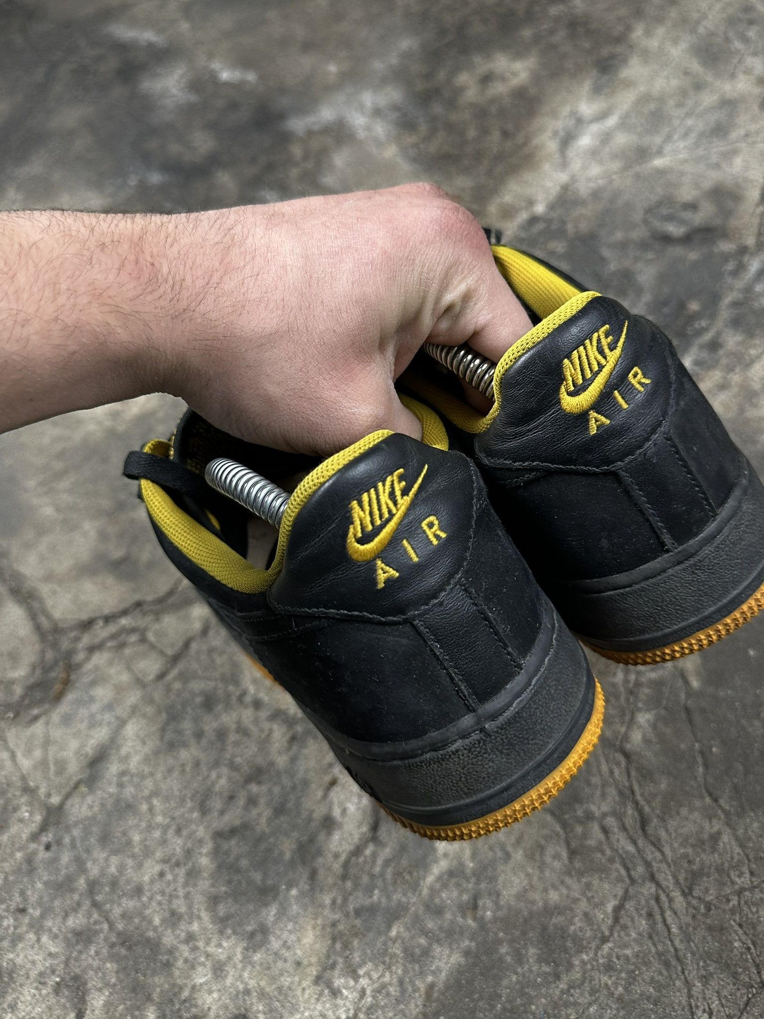 Nike 00s Vintage Y2k Nike Air Force 1 Low Sneakers Size US 8 / EU 41 - 6 Thumbnail