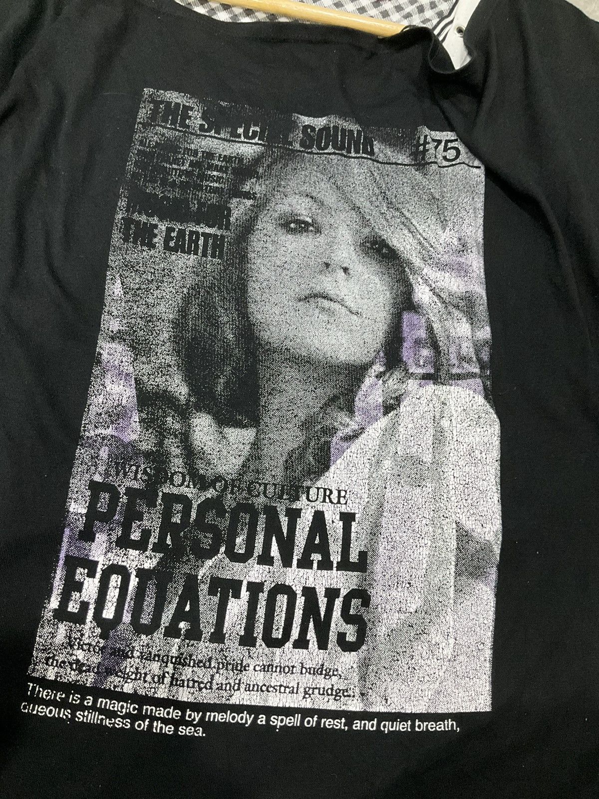Band Tees × Hysteric Glamour T-shirt Long Sleeve Personal Equations Size US M / EU 48-50 / 2 - 3 Thumbnail