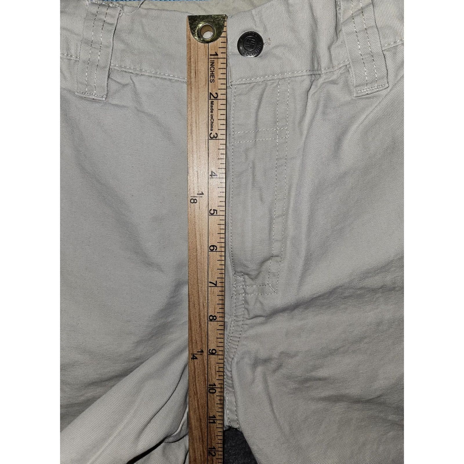Vintage Columbia Cargo Shorts Mens 34 Beige Cotton Chino Pockets Casual Hiking Outdoor Size US 34 / EU 50 - 4 Thumbnail