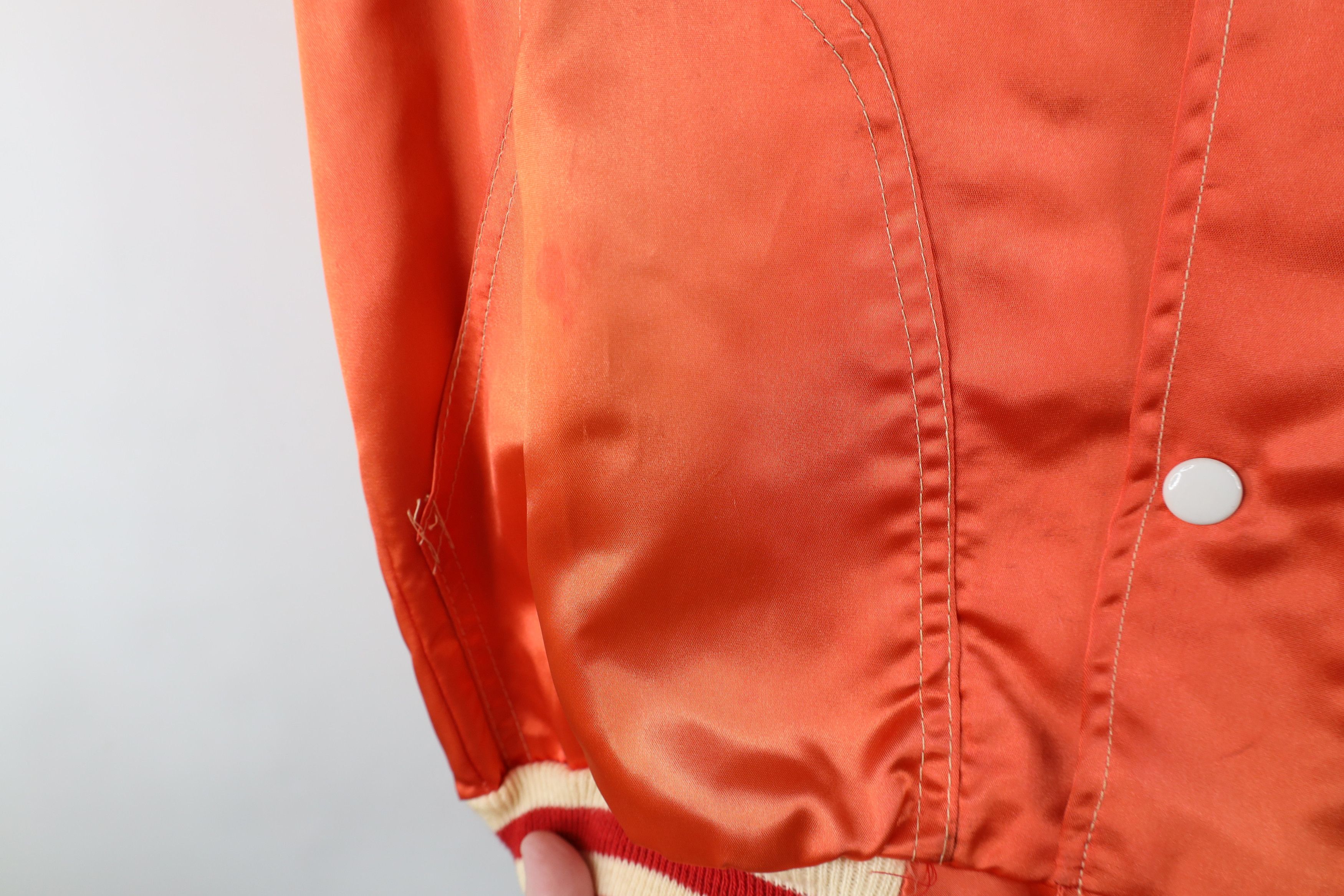 Vintage Vintage 70s Conway Twitty Fan Club Satin Bomber Jacket USA Size S / US 4 / IT 40 - 8 Thumbnail