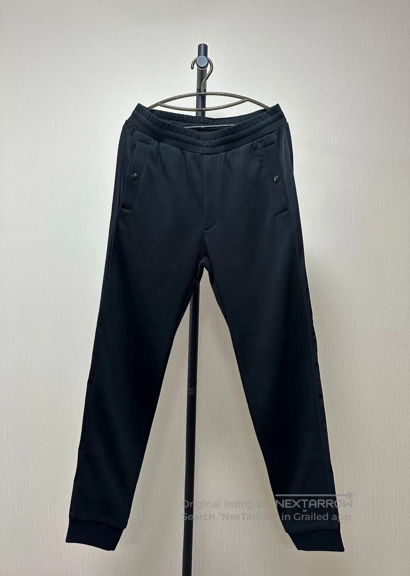 Ermenegildo Zegna ZEGNA Black Casual Pants M. Size US 40 / EU 56 - 9 Thumbnail