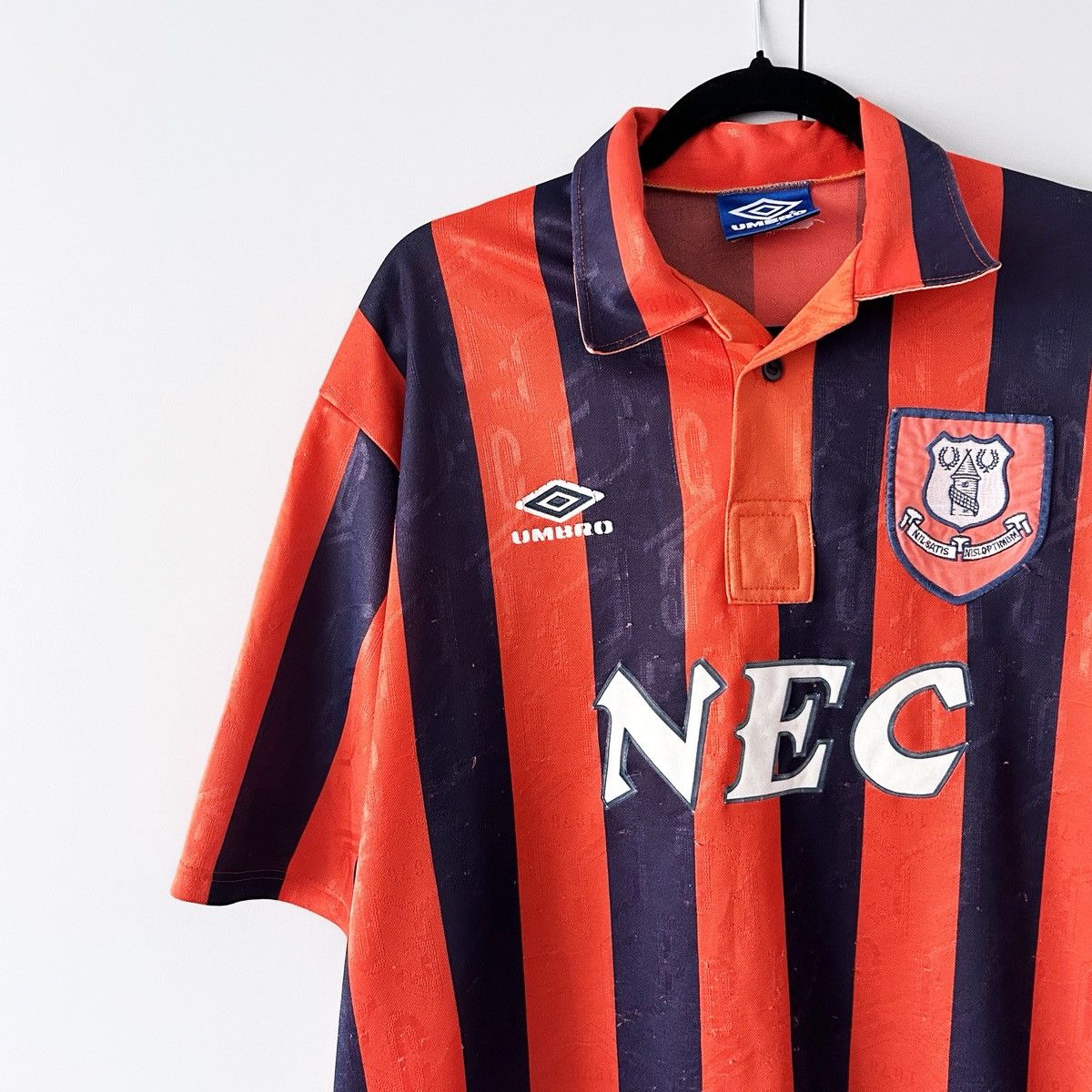 Umbro Everton jersey 1992 1994 rare vintage Umbro Size US XXL / EU 58 / 5 - 2 Thumbnail