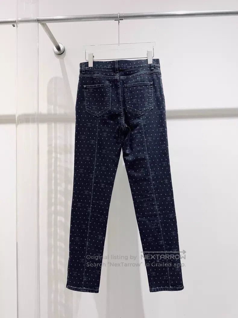 Chanel Chanel 23P full-print double-c jeans Size 25" / US 0 / IT 36 - 6 Thumbnail