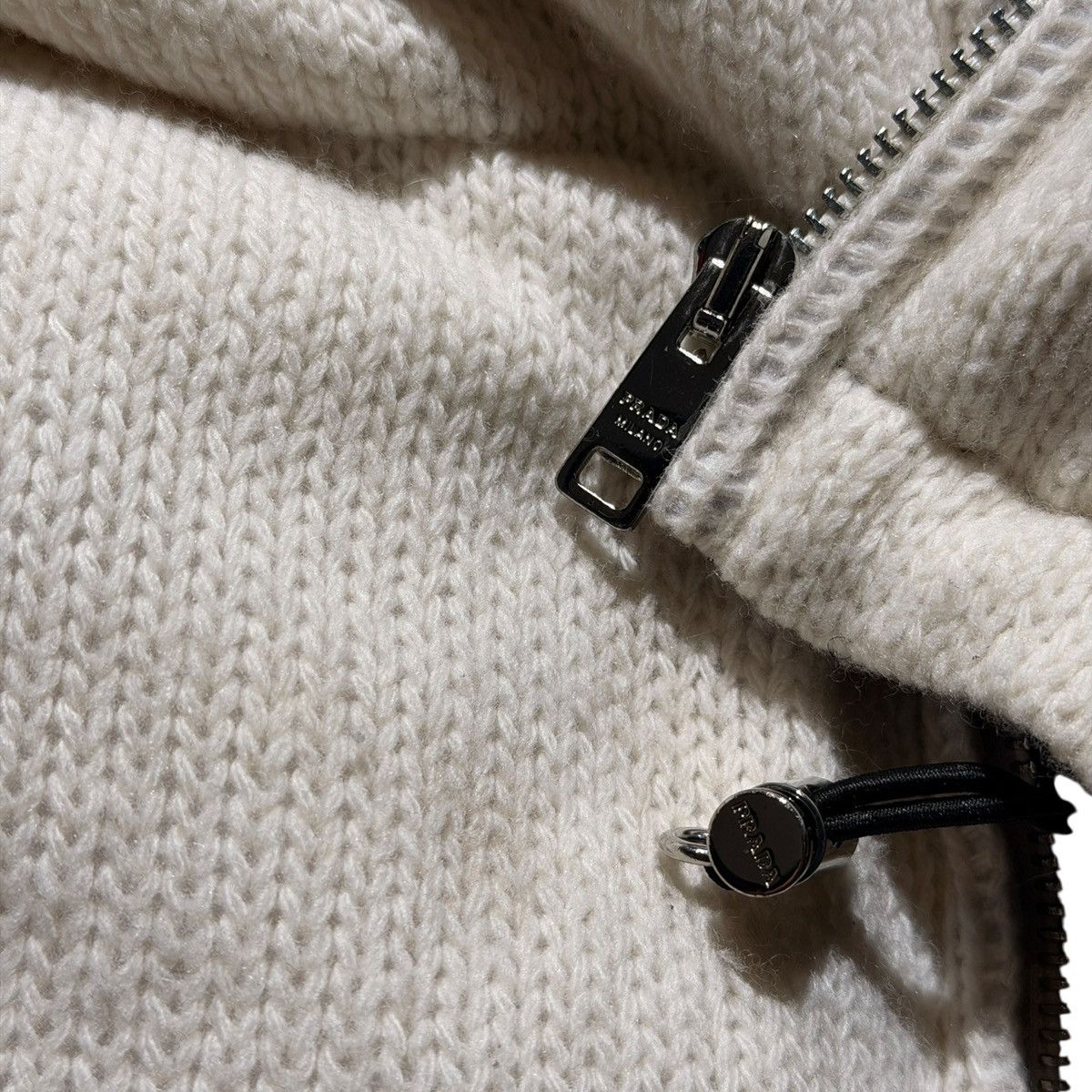 Prada $3,750 Cashmere wool logo puffer Size XS / US 0-2 / IT 36-38 - 8 Thumbnail