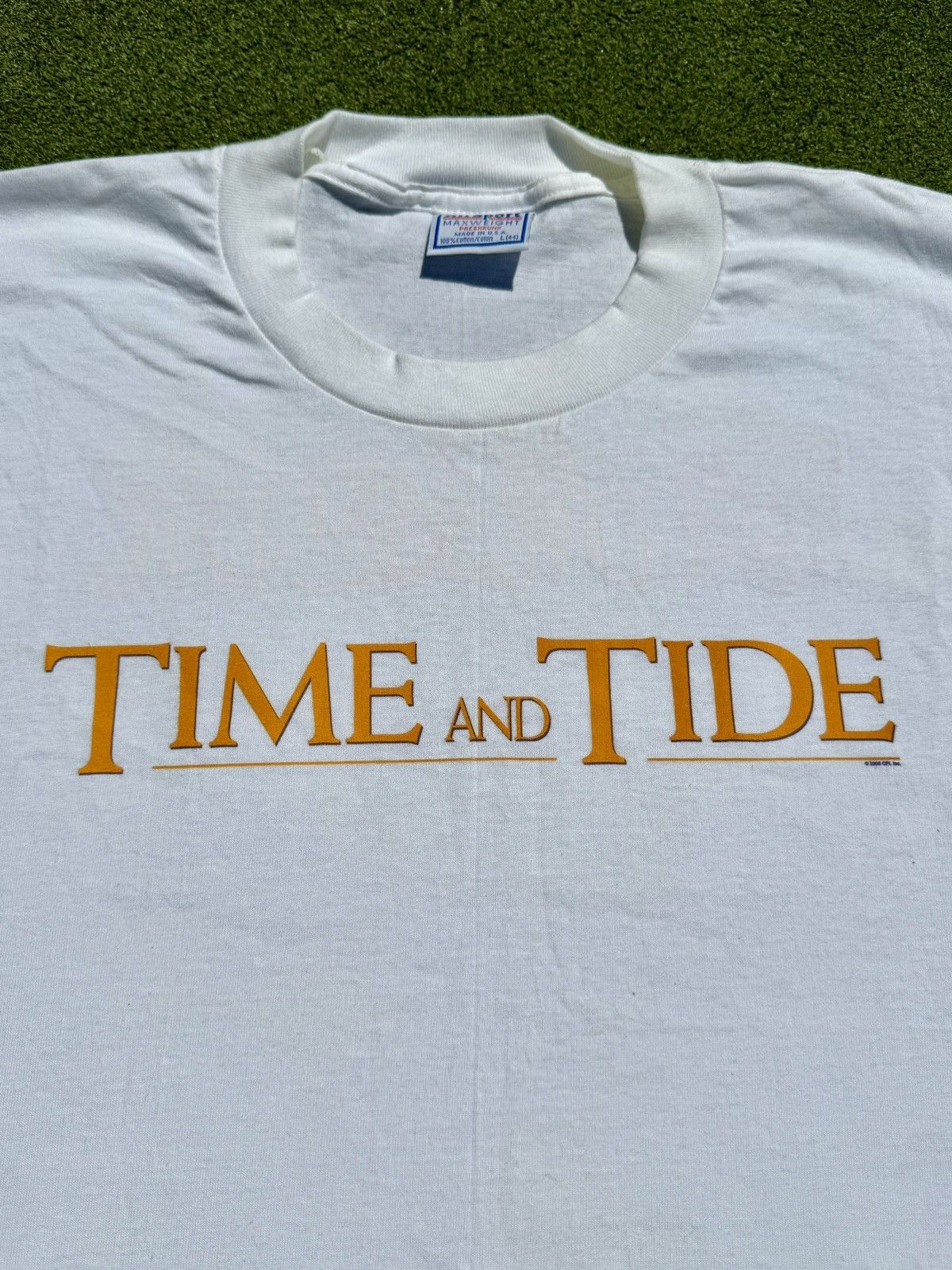 All Sport × Vintage 1999 Time And Tide Vintage Movie Promo T-Shirt Size US L / EU 52-54 / 3 - 3 Thumbnail