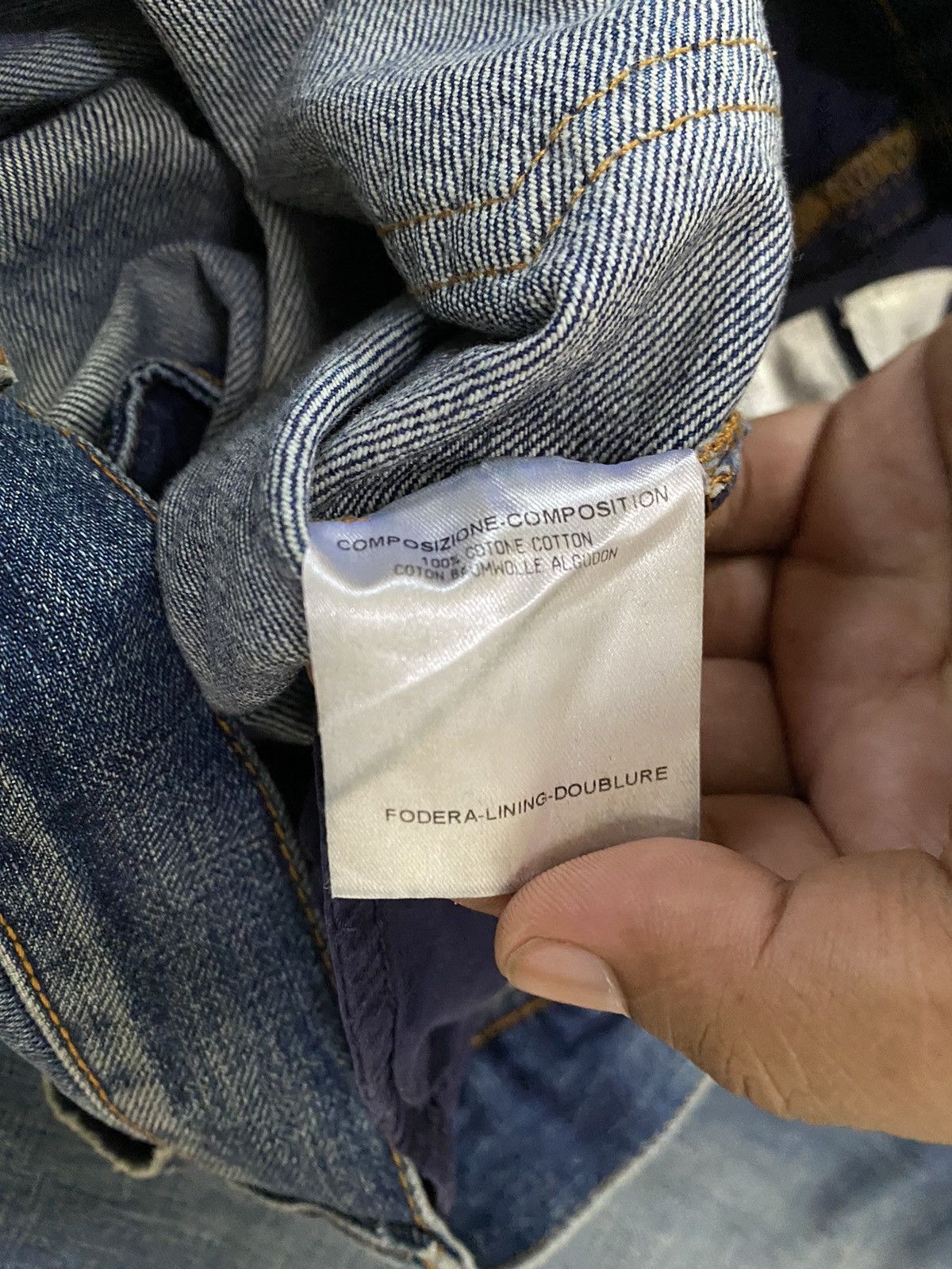 Yves Saint Laurent YVES SAINT LAURENT DISTRESS DENIM STRAIGHT TYPE Size US 32 / EU 48 - 10 Thumbnail