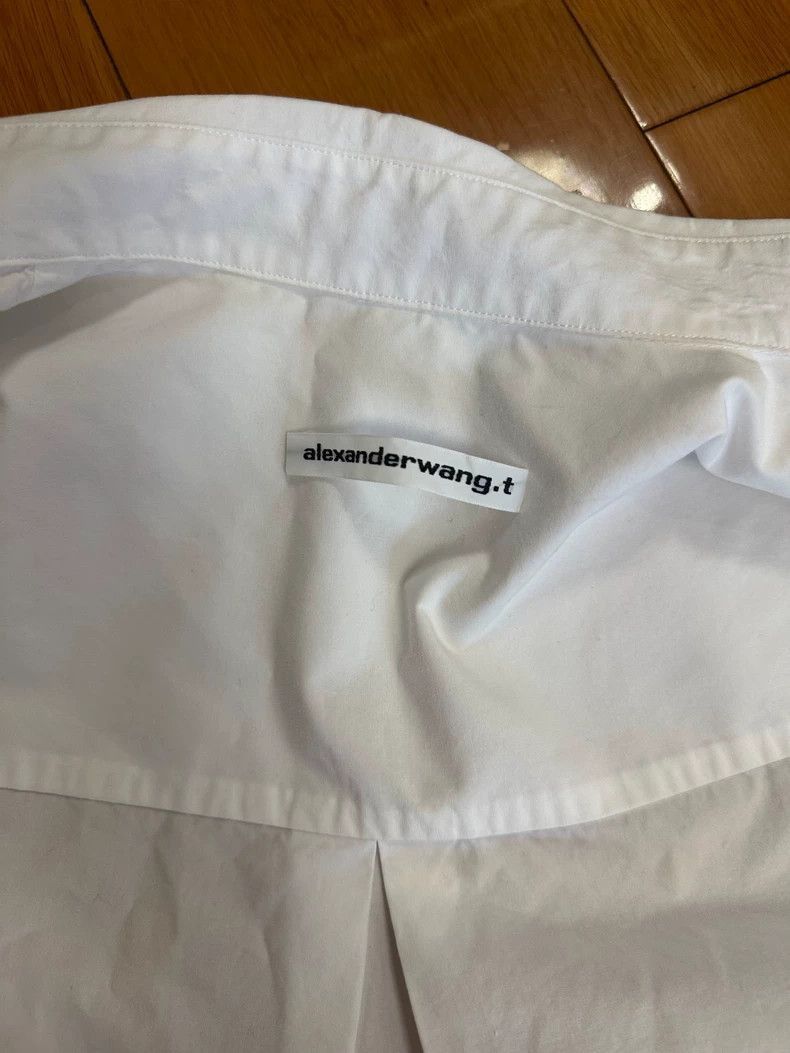 Alexander Wang Alexander Wang Short White Shirt- Size S / US 4 / IT 40 - 1 Thumbnail
