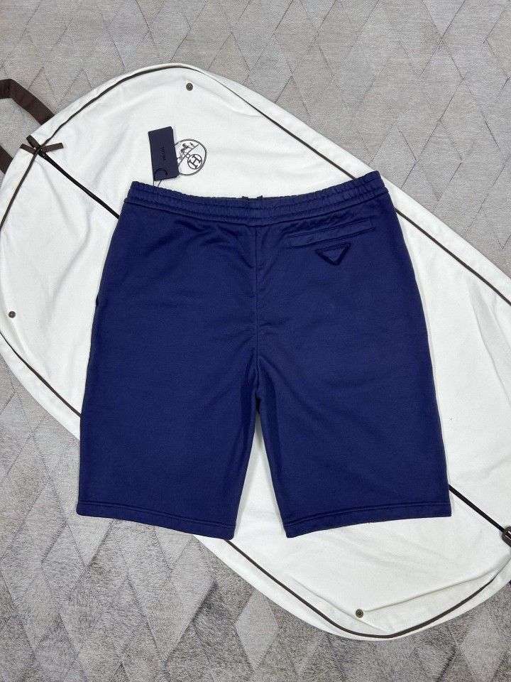 Blue Logo Patch Casual Shorts/, Men's (Size 36)