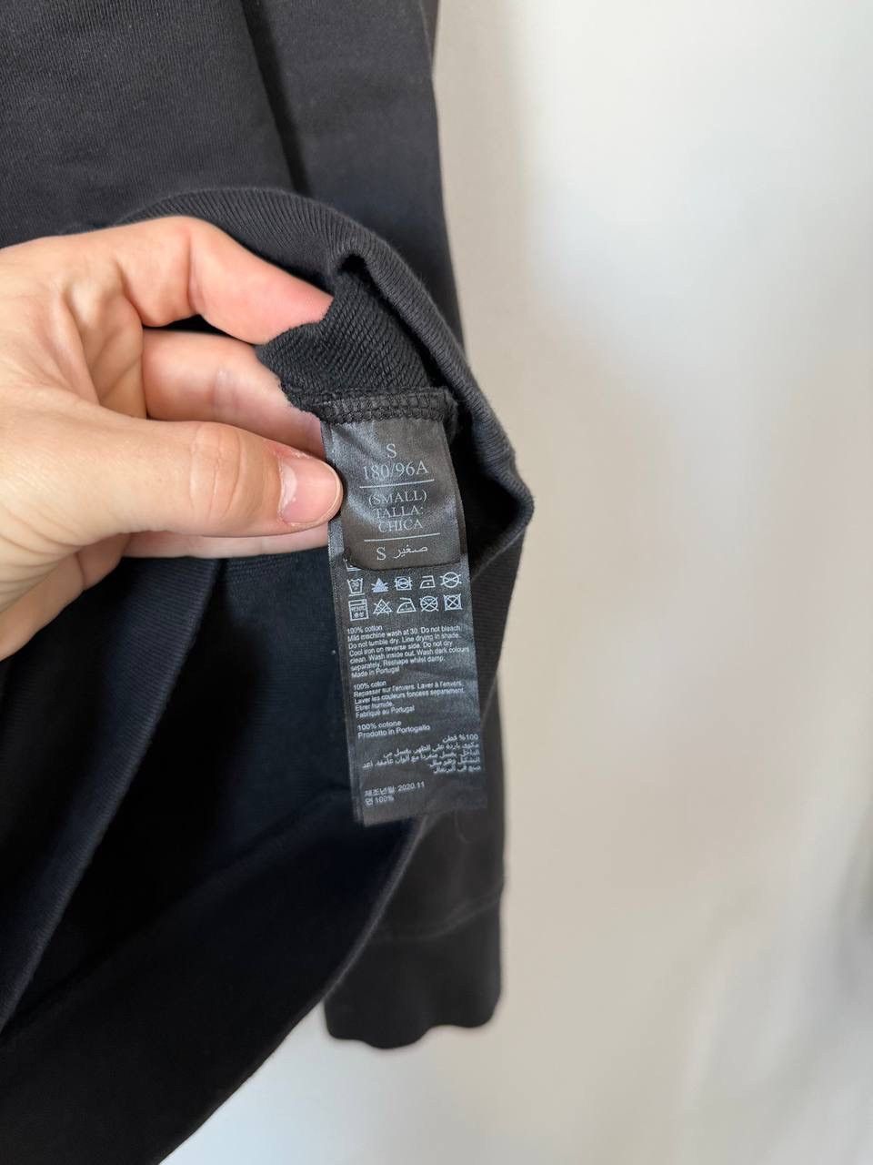 Allsaints AllSaints Underground Hoodie Washed Black Size S-M Size US M / EU 48-50 / 2 - 7 Thumbnail