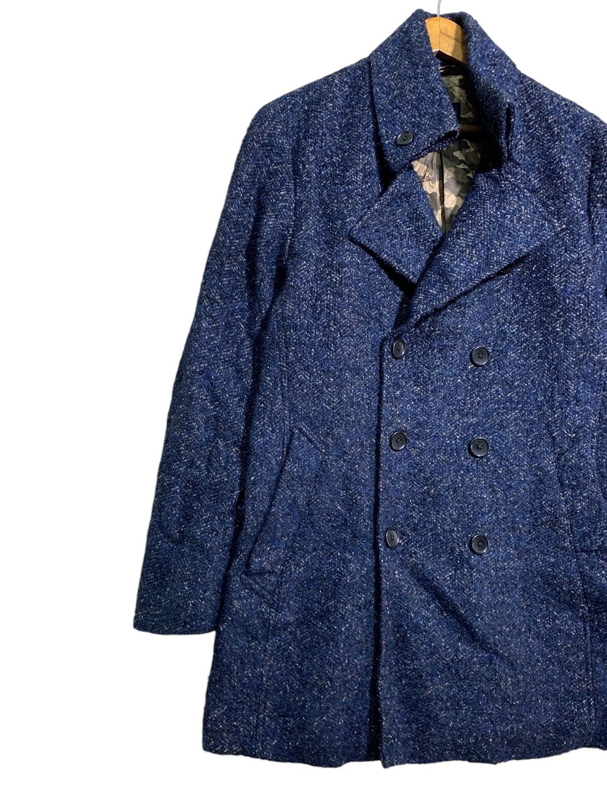 Takeshy Kurosawa × Tete Homme 🔥TETE HOMME TWEED TC JACKETS DOUBLE BREAST Size US L / EU 52-54 / 3 - 2 Thumbnail
