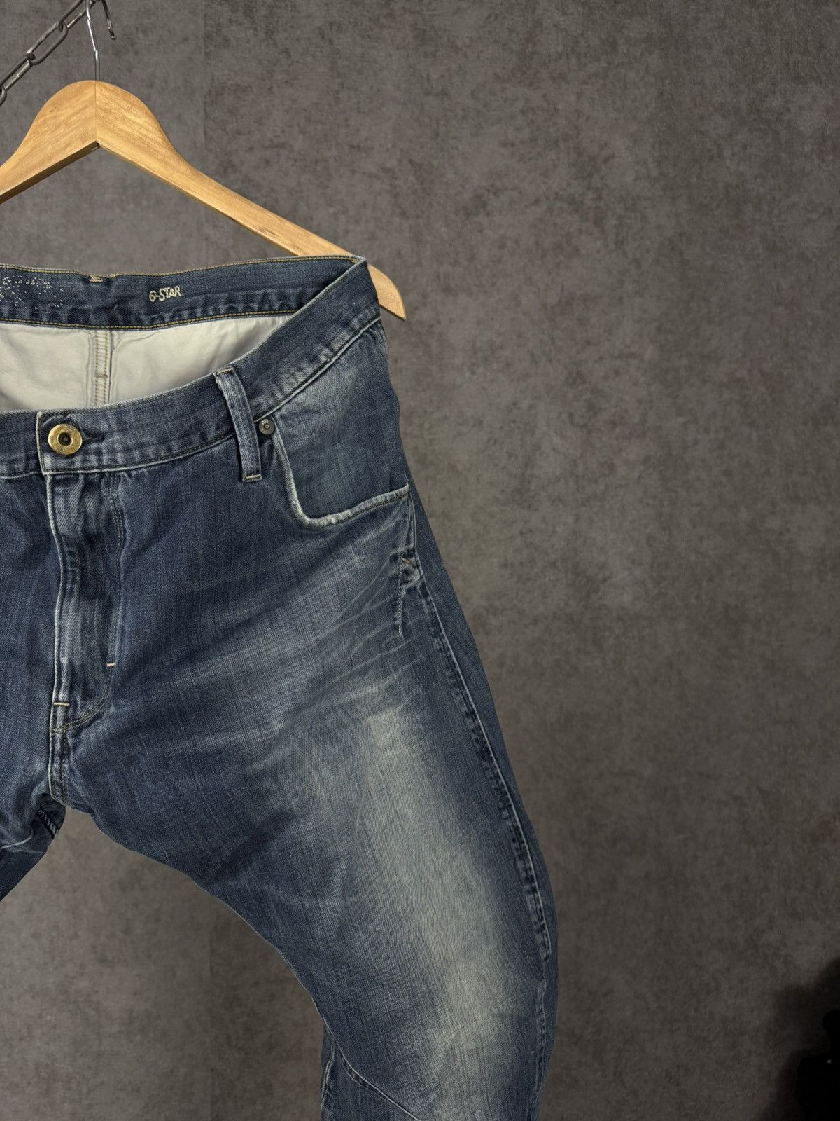 G-Star G Star Raw asymmetric jeans Size US 36 / EU 52 - 2 Thumbnail