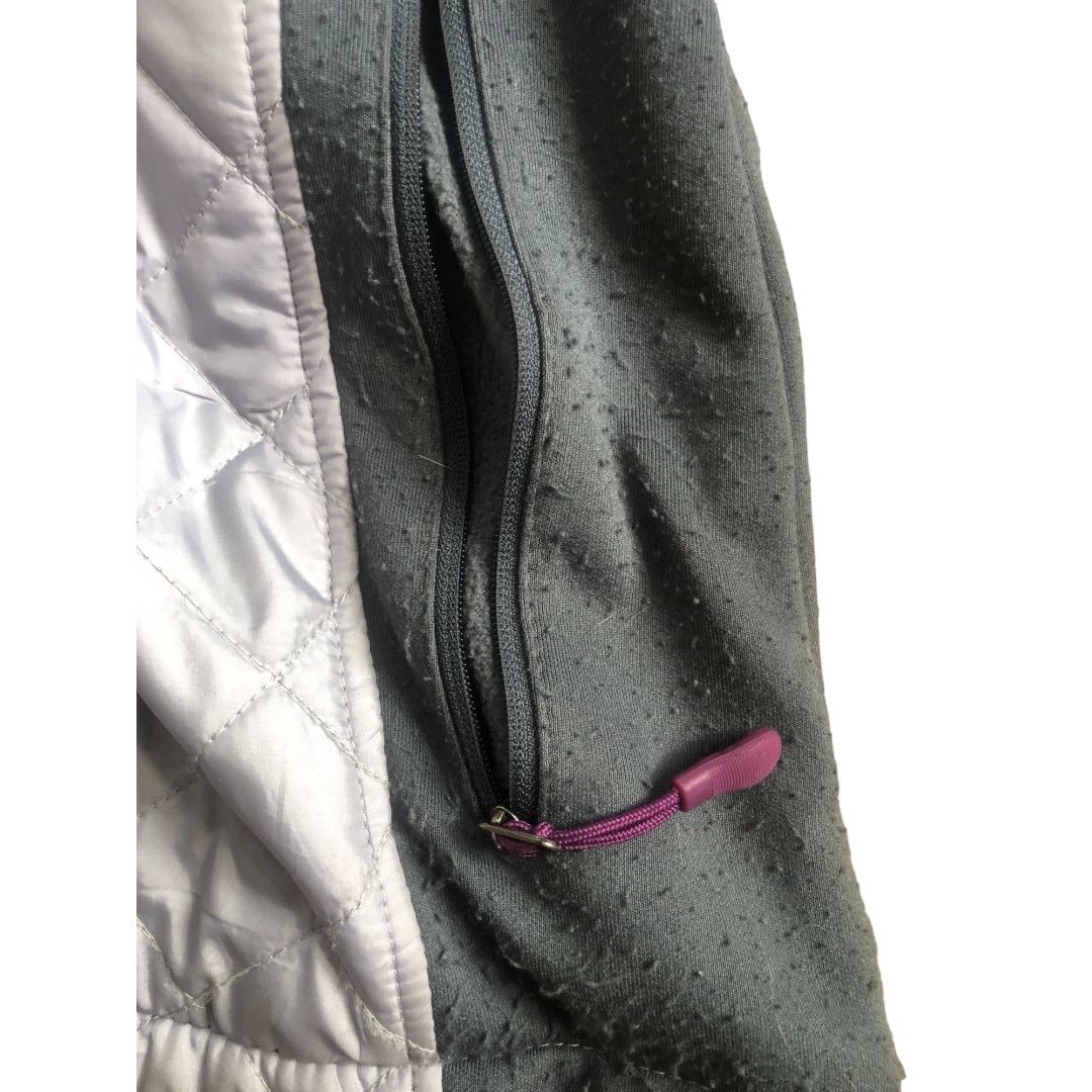 New Balance New Balance Full Zip Fall/Spring Jacket - Gray Women's XXL Size XXL / US 16-18 / IT 52-54 - 4 Thumbnail