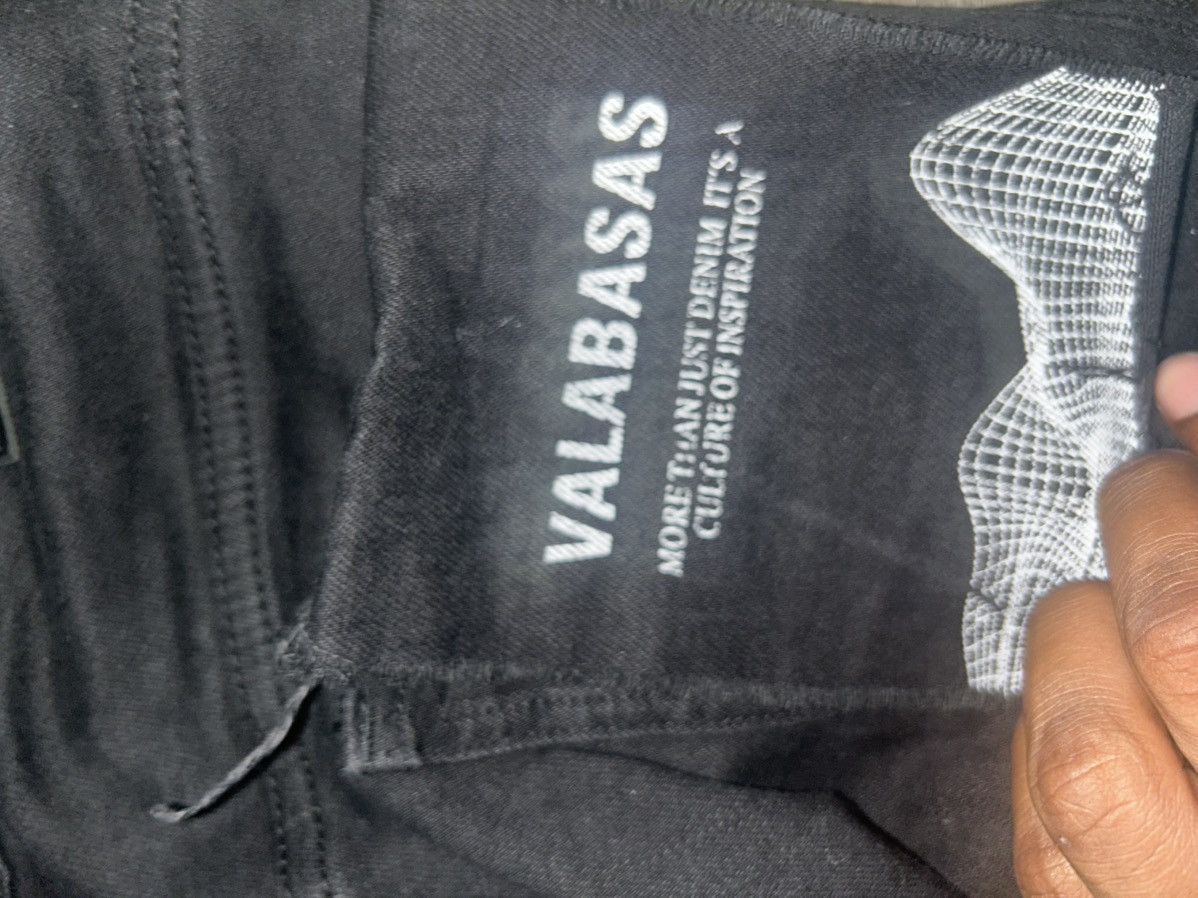 Valabasas Valabasas “Jett” Cargo Skinny Jeans (Black) Size US 32 / EU 48 - 5 Thumbnail