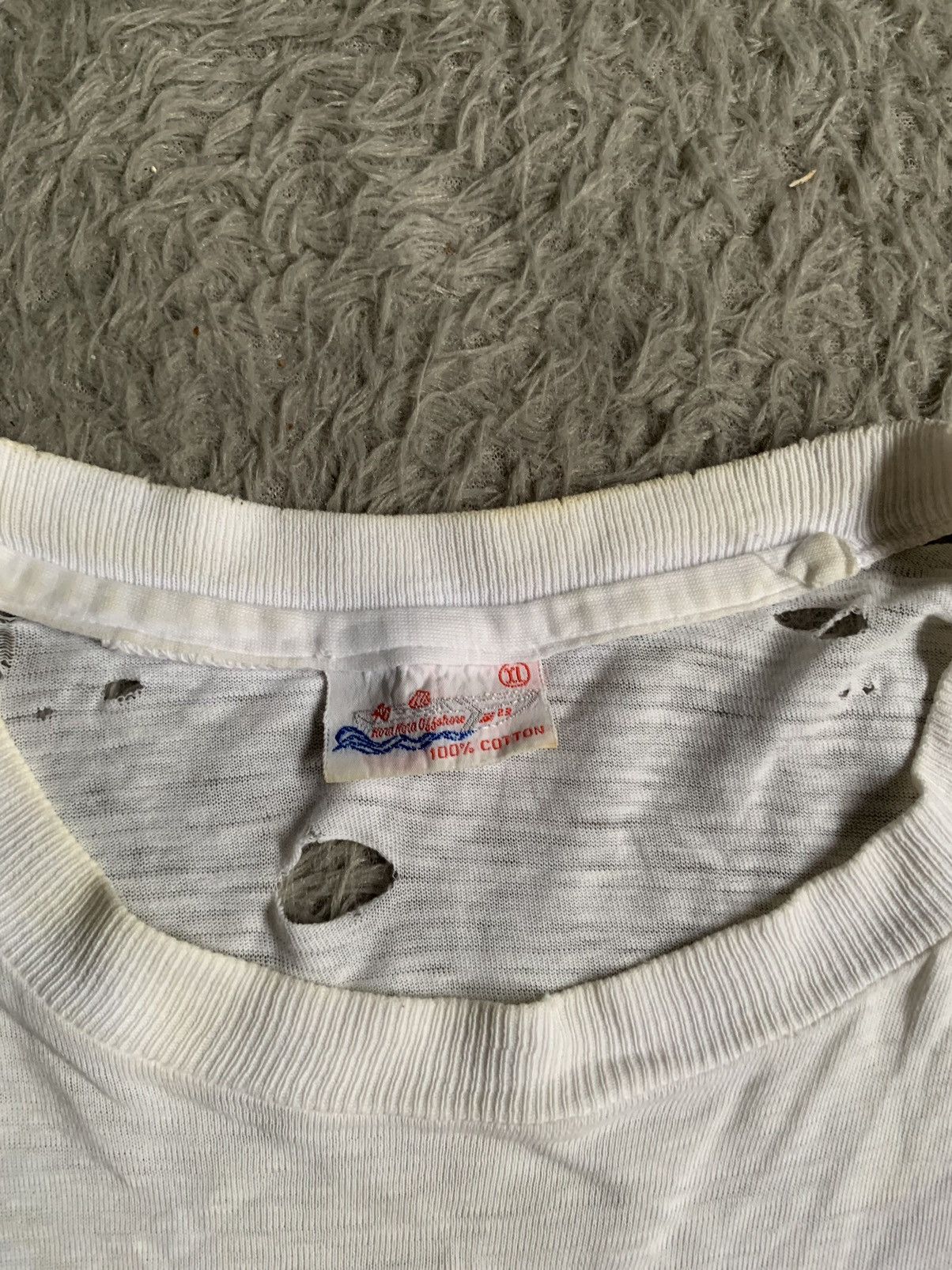 Vintage vintage 80s Thrashed Faded Michelangelo Art Tee Erd Grunge Size US XL / EU 56 / 4 - 3 Thumbnail