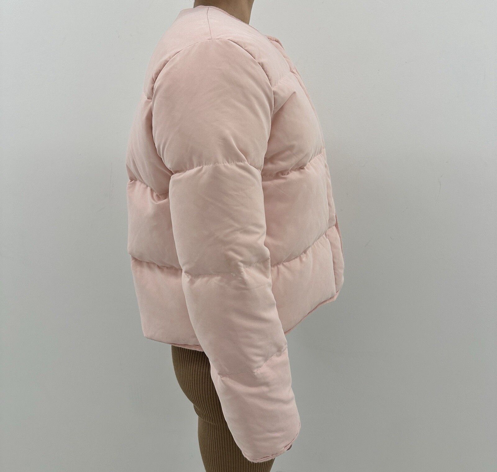 Samsoe Samsoe DDP Samsoe Samsoe Womens Puffer Dean Jacket Pink Size S / US 4 / IT 40 - 3 Thumbnail