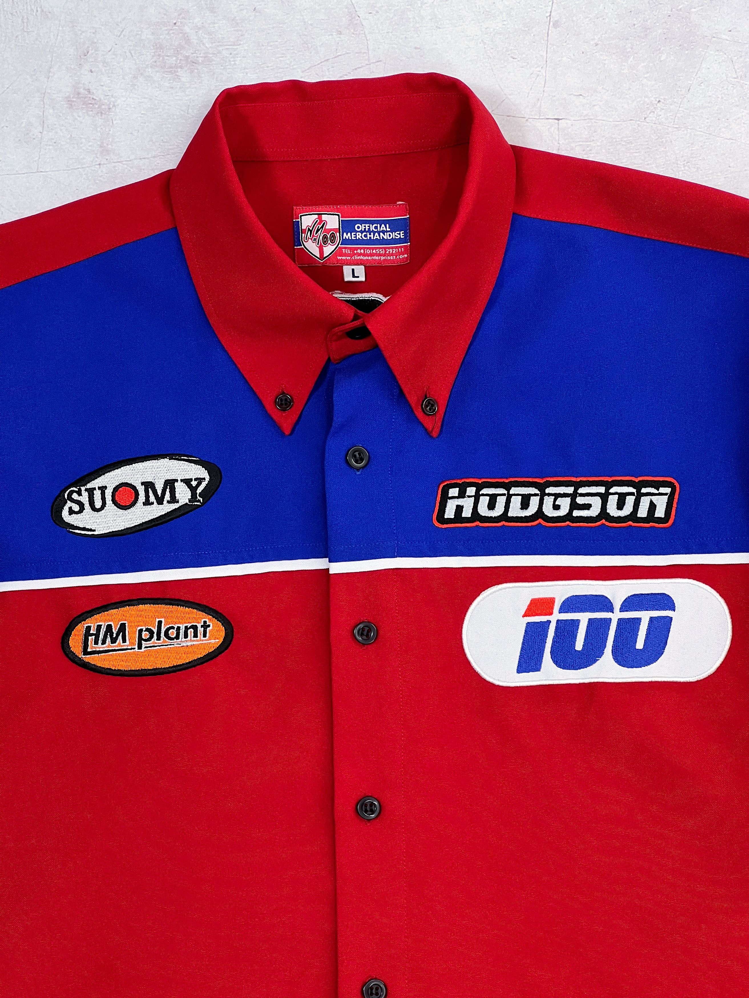 Other Neil Hodgson 100 Racing Shirt Moto GB Suomy HM plant AXO Size US L / EU 52-54 / 3 - 7 Thumbnail