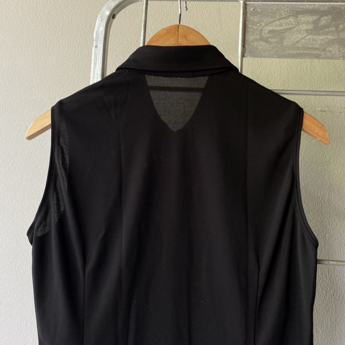 Fendi FENDI Black Sleeveless Soft Shirt Size M / US 6-8 / IT 42-44 - 8 Thumbnail