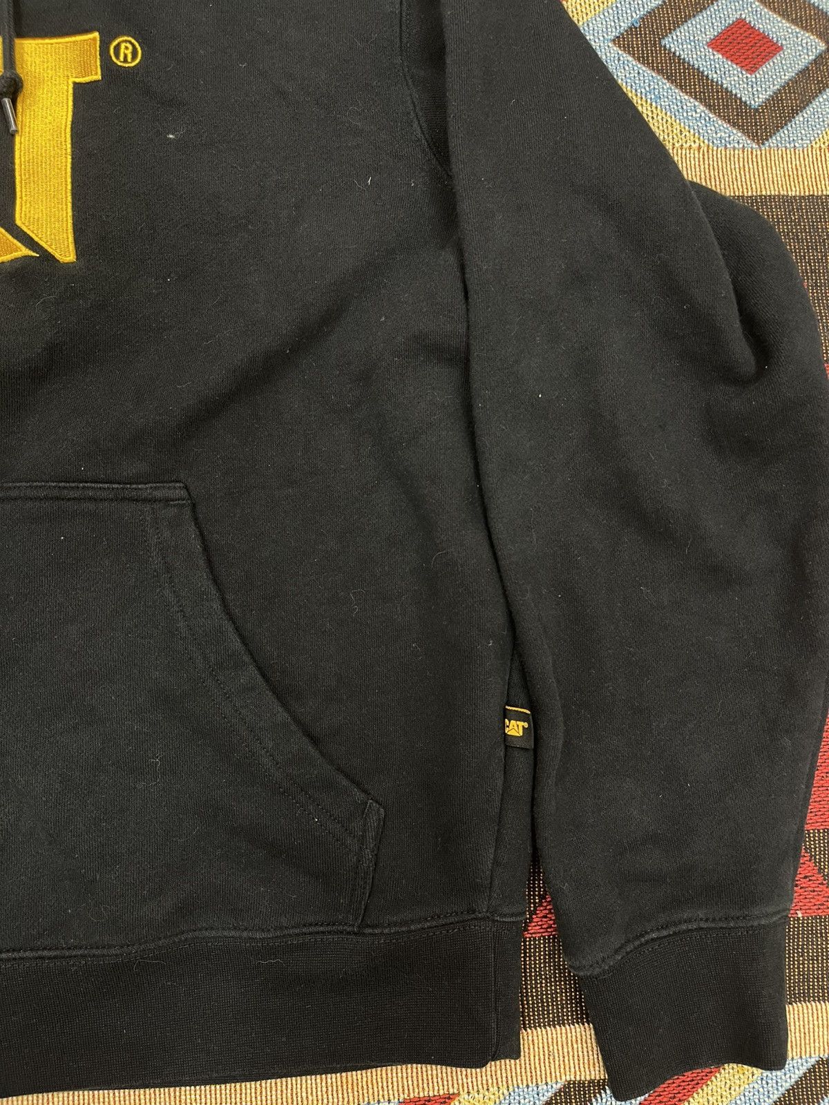 Caterpillar × Vintage CAT HOODIE EMBROIDED Y2K Size US M / EU 48-50 / 2 - 2 Thumbnail