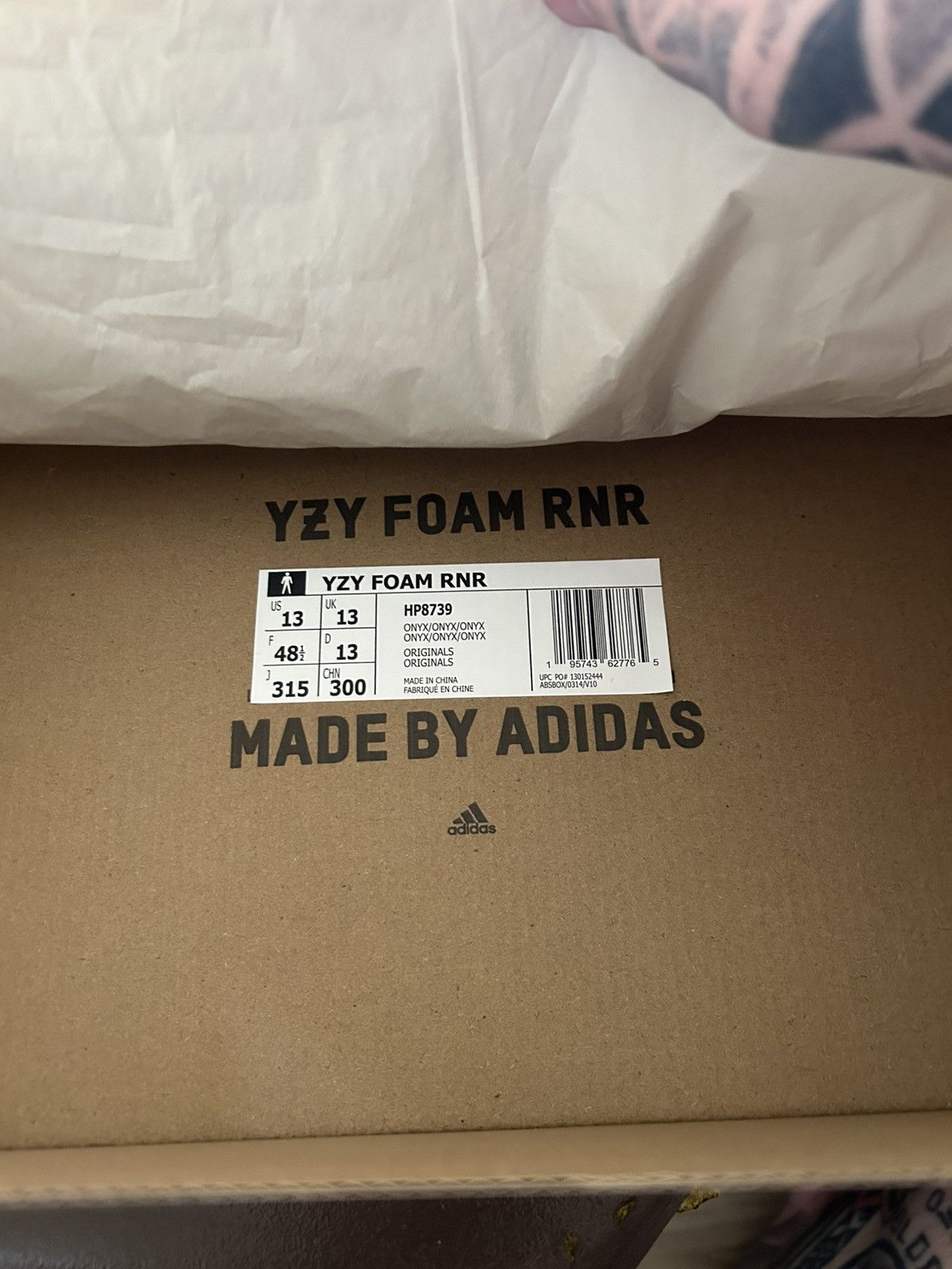 Yeezy Yeezy Foam Runner Onyx Black Size 13 Size US 13 / EU 46 - 9 Thumbnail