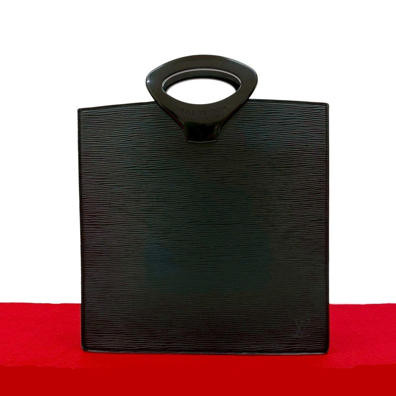 Louis Vuitton Louis Vuitton Handbag Black Leather Size ONE SIZE - 1 Thumbnail