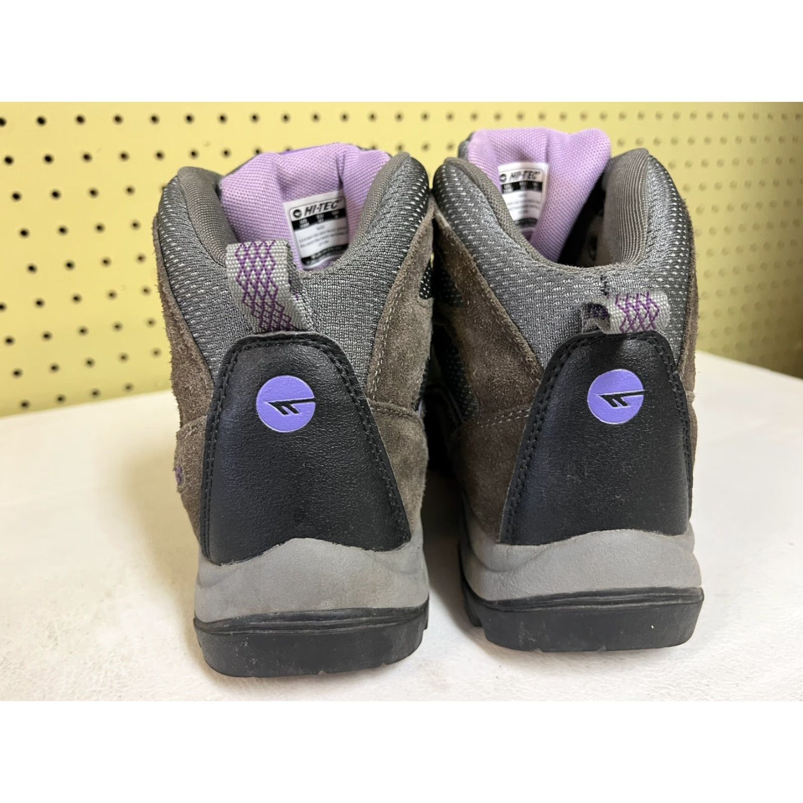 Vintage Hi-Tec Skamania Waterproof Hiking Womens Grey Casual Boots 9022 Sz 10 M Size US 8 / IT 38 - 4 Thumbnail