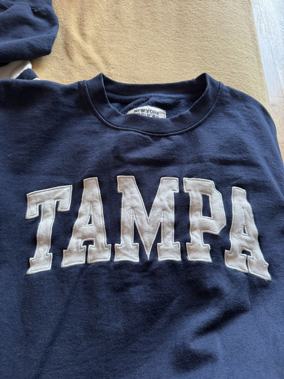 Vintage TAMPA VINTAGE NEW YORK POPULAR CREWNECK SWEATSHIRT Size US M / EU 48-50 / 2 - 2 Thumbnail