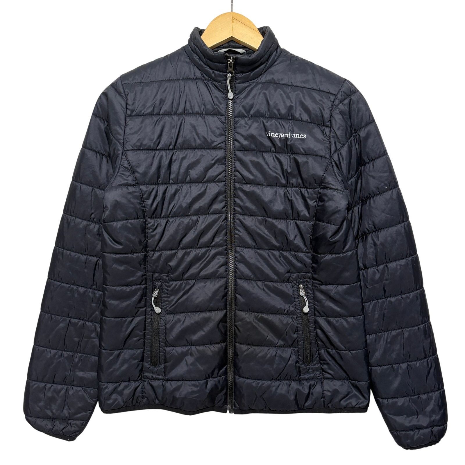 Vineyard Vines Vineyard Vines Zip Up Quilted Puffer Jacket Black XS Size US XS / EU 42 / 0 - 1 Thumbnail