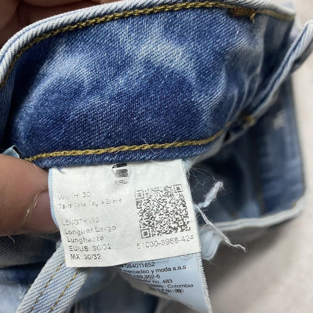 G-Star G-Star RAW Denim Jeans - blue & white #denim Size US 30 / EU 46 - 5 Thumbnail
