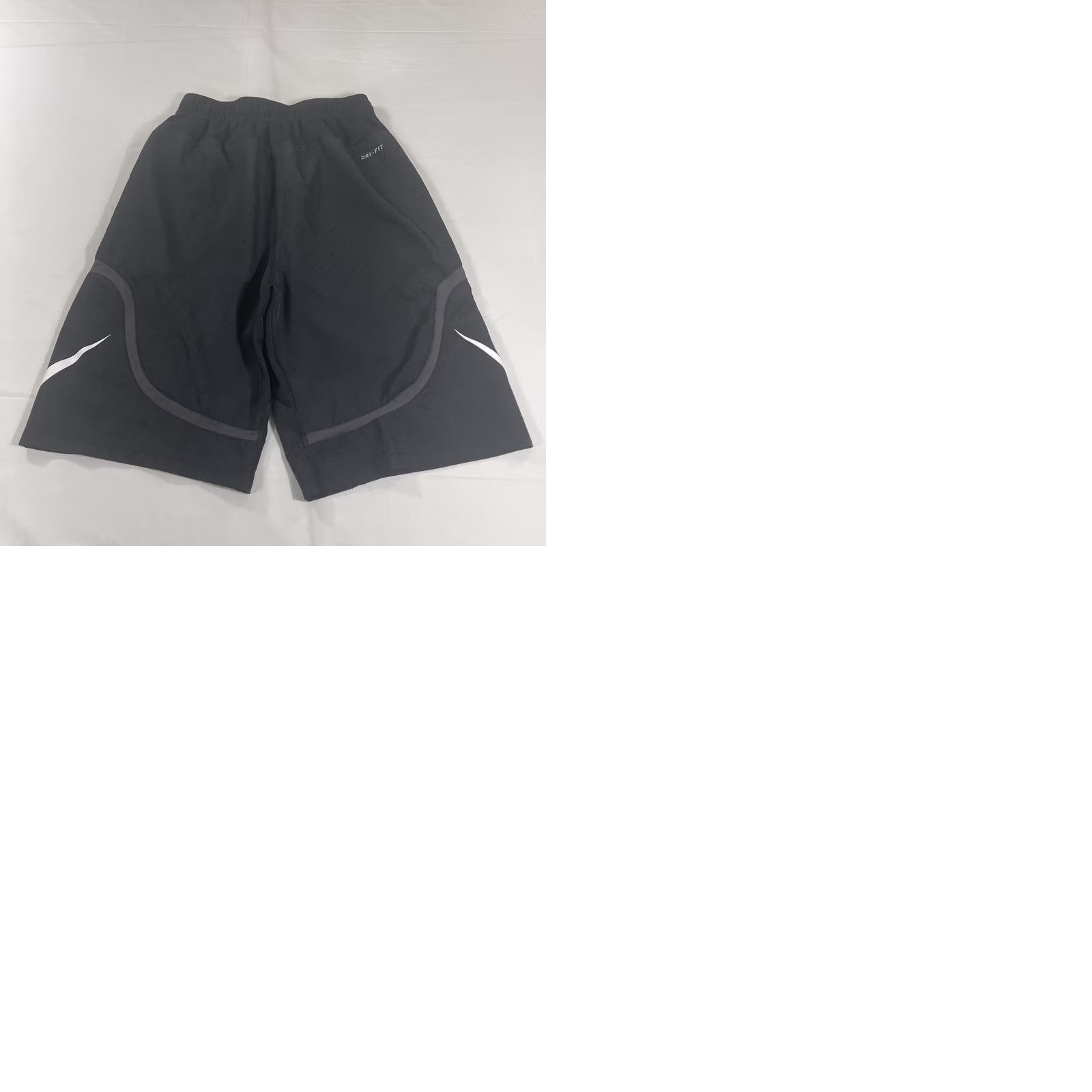 Nike Nike Men's S Untouchable Black White Woven Dri Fit Football Shorts 804339-011 Size US 29 - 10 Thumbnail