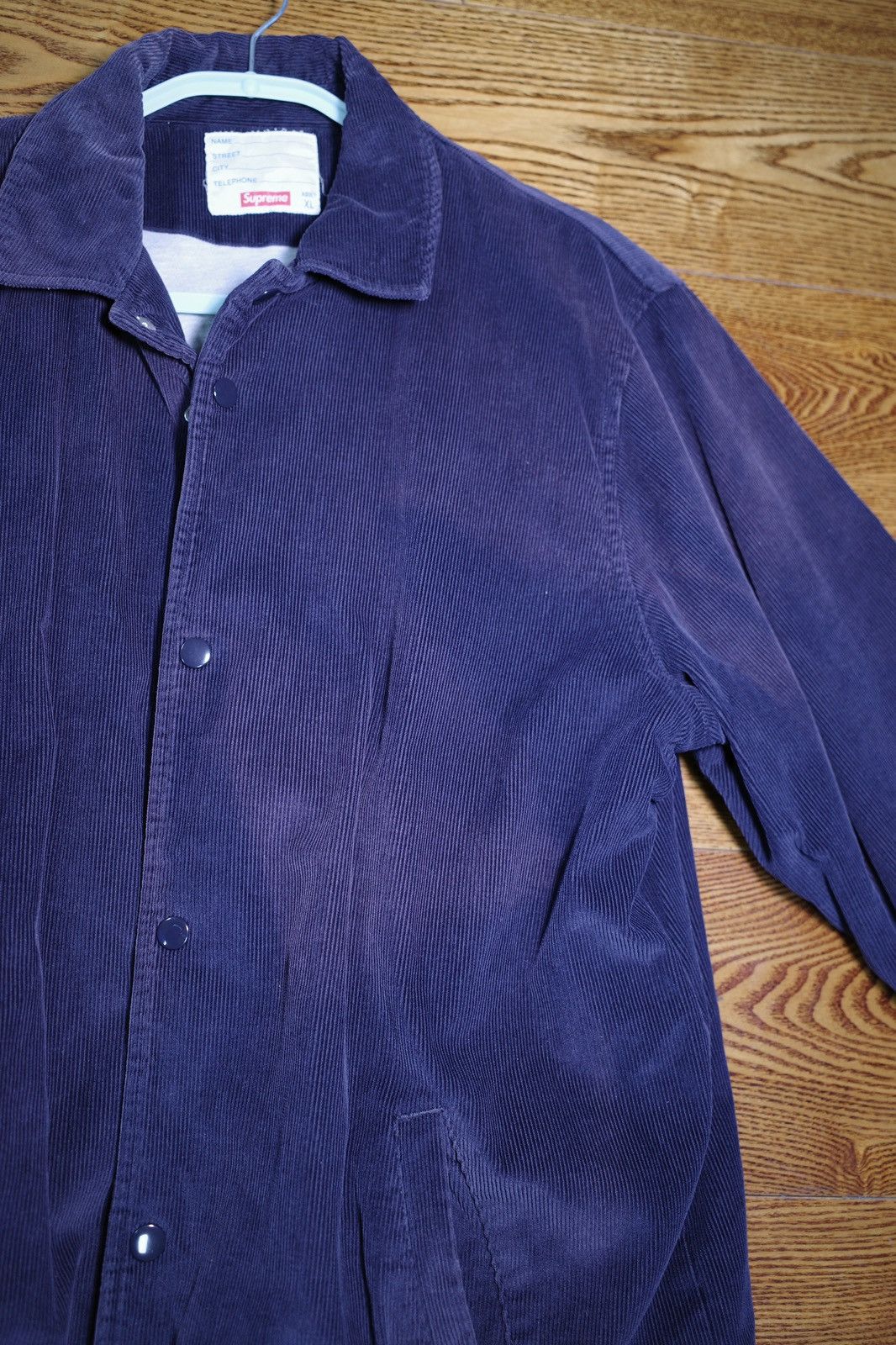 Supreme Supreme corduroy coach jacket Size US XL / EU 56 / 4 - 5 Thumbnail