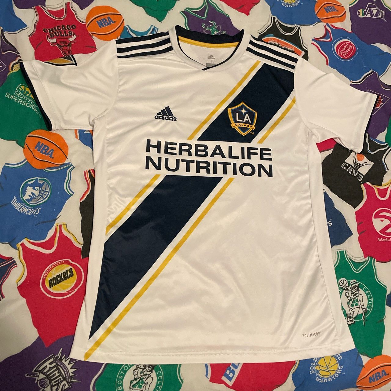Adidas 2018-2019 #5 Daniel Steres LA Galaxy Home/Away Jersey