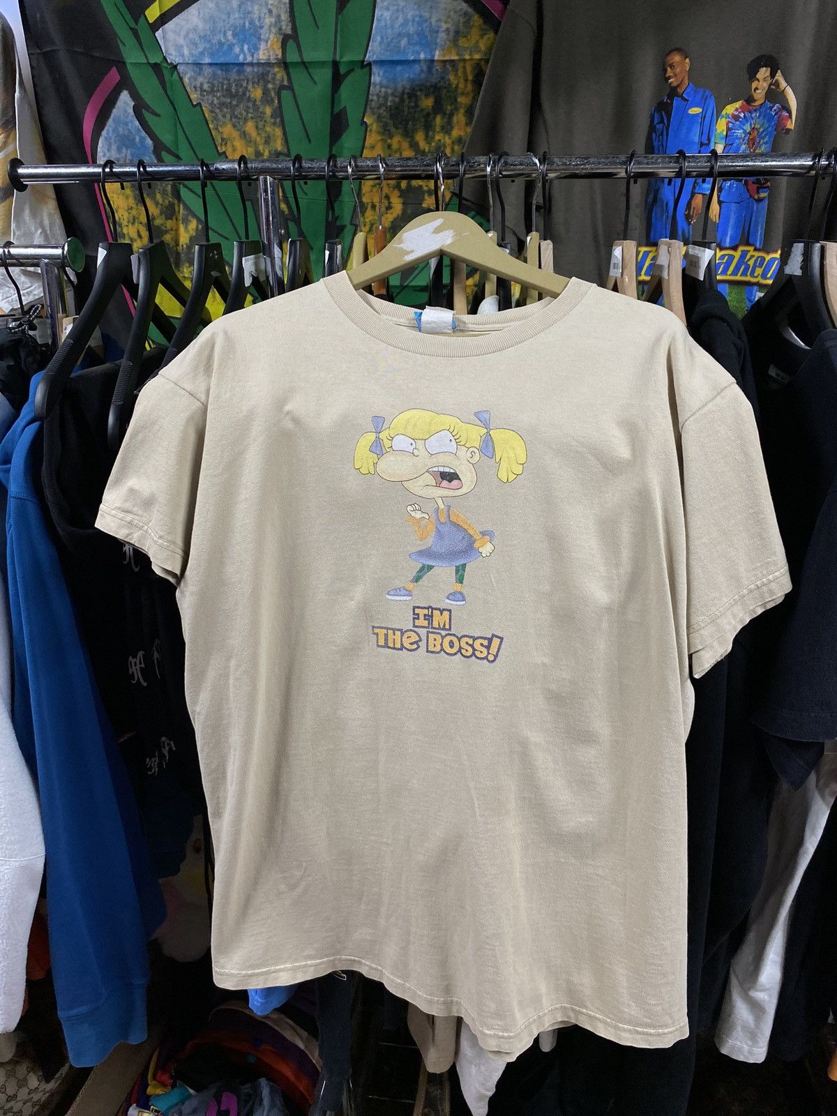 Nickelodeon × Vintage 90’s Vintage Rugrats Nickelodeon Angelica Tee Shirt Large Size US L / EU 52-54 / 3 - 2 Thumbnail