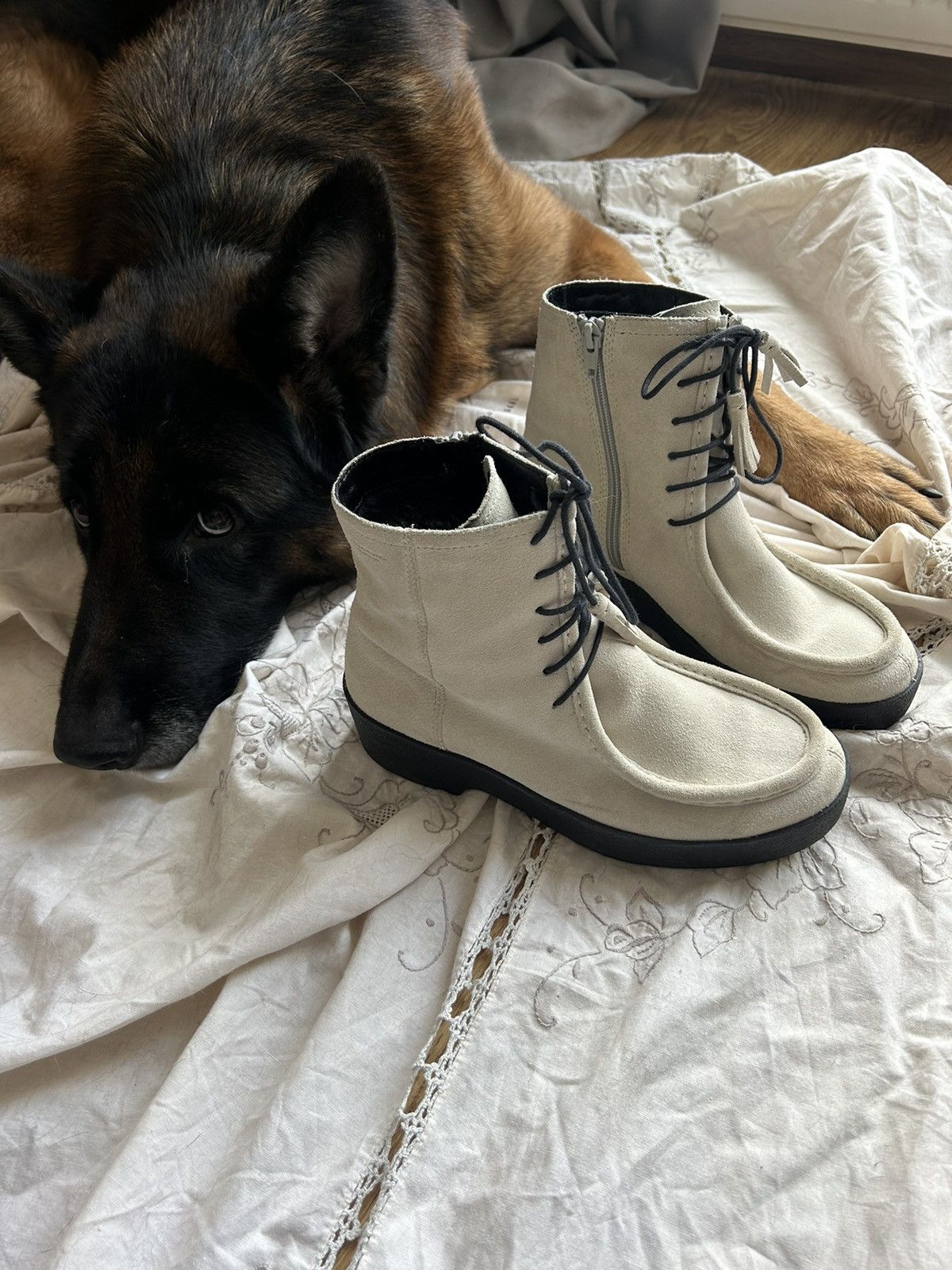 Designer × Vagabond Vagabond amazing suede boots Chelsea leather fur Size US 8 / IT 38 - 13 Thumbnail