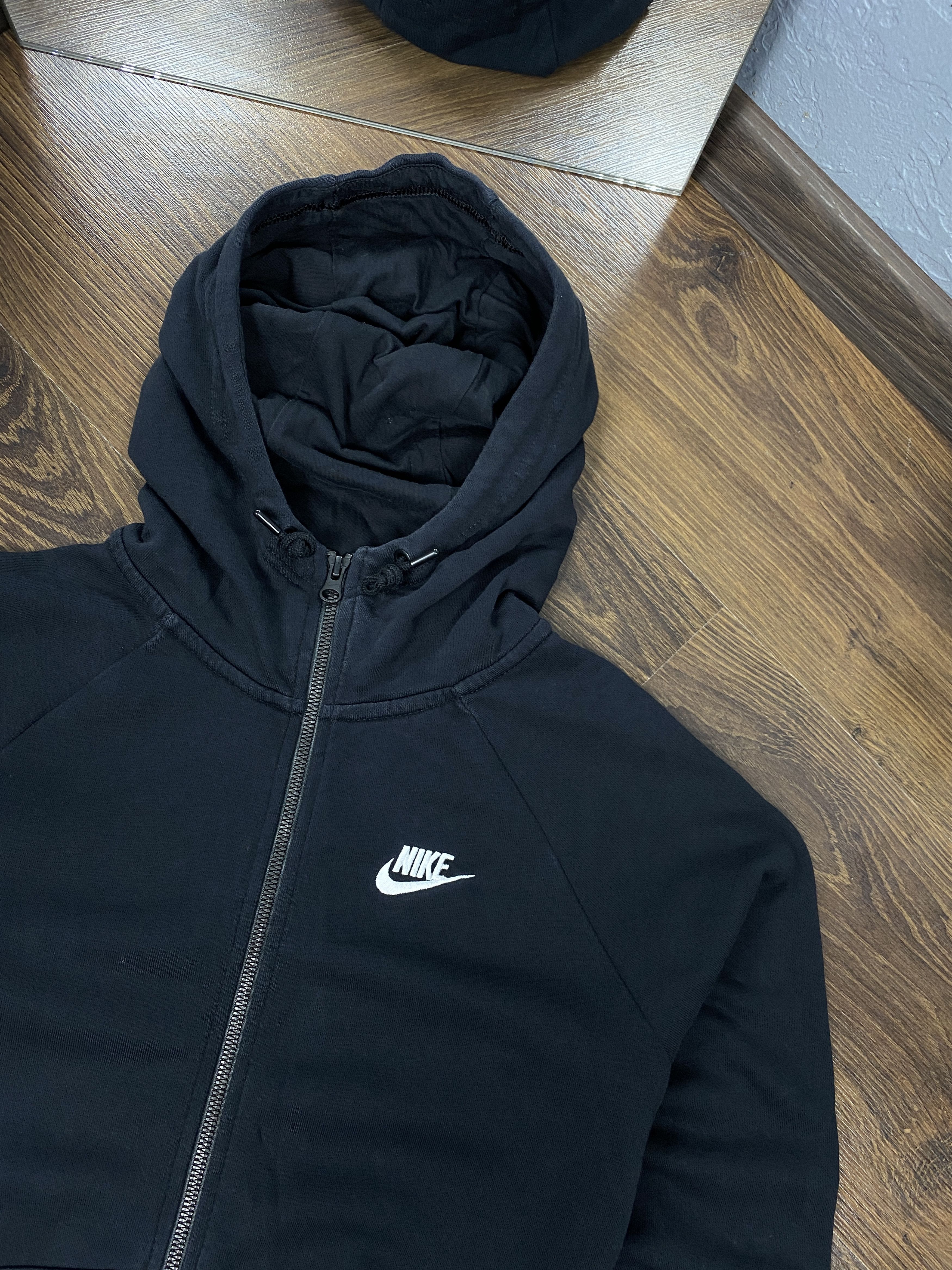 Nike Nike mini swoosh zip hoodie y2k Size US S / EU 44-46 / 1 - 2 Thumbnail
