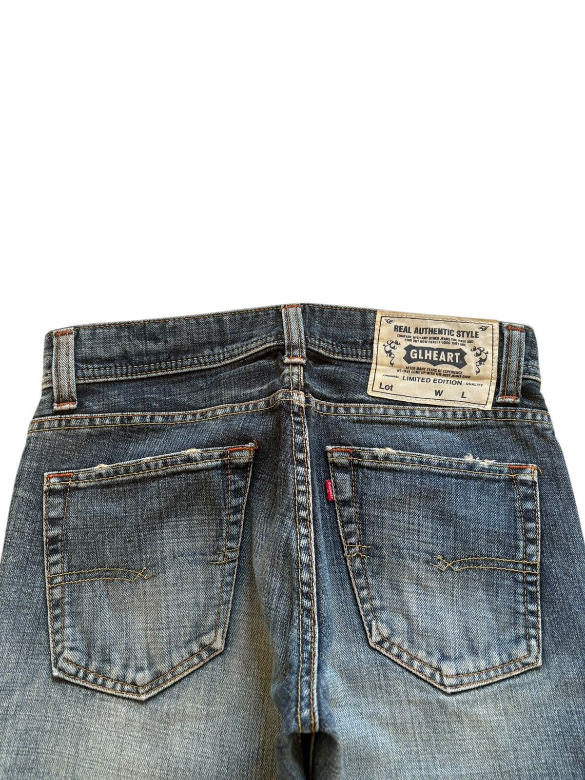 Japanese Brand Vintage Japanese Brand Faded Distressed Rip Flare Jeans Size US 30 / EU 46 - 8 Thumbnail