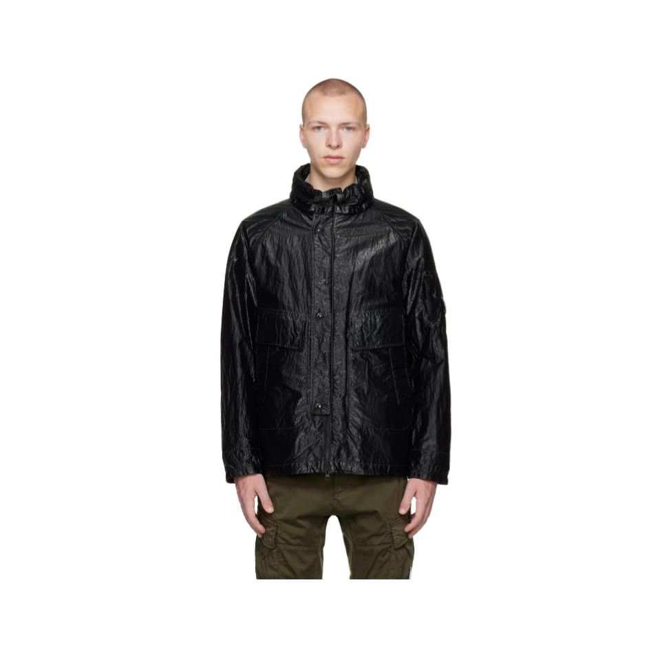 C.P. Company o1y1224 Hooded Jacket in Black Size US S / EU 44-46 / 1 - 1 Thumbnail