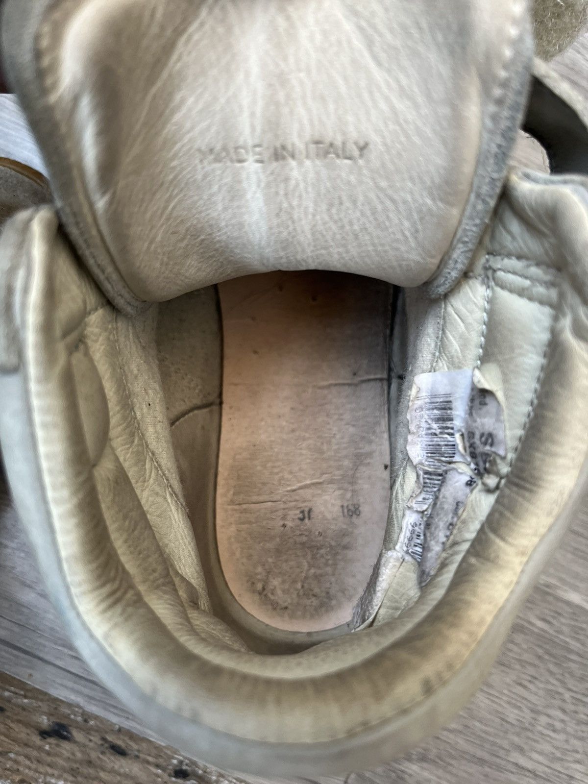 Maison Margiela Maison margiela velcro suede replica gat hi top sneakers Size US 7 / IT 37 - 11 Thumbnail