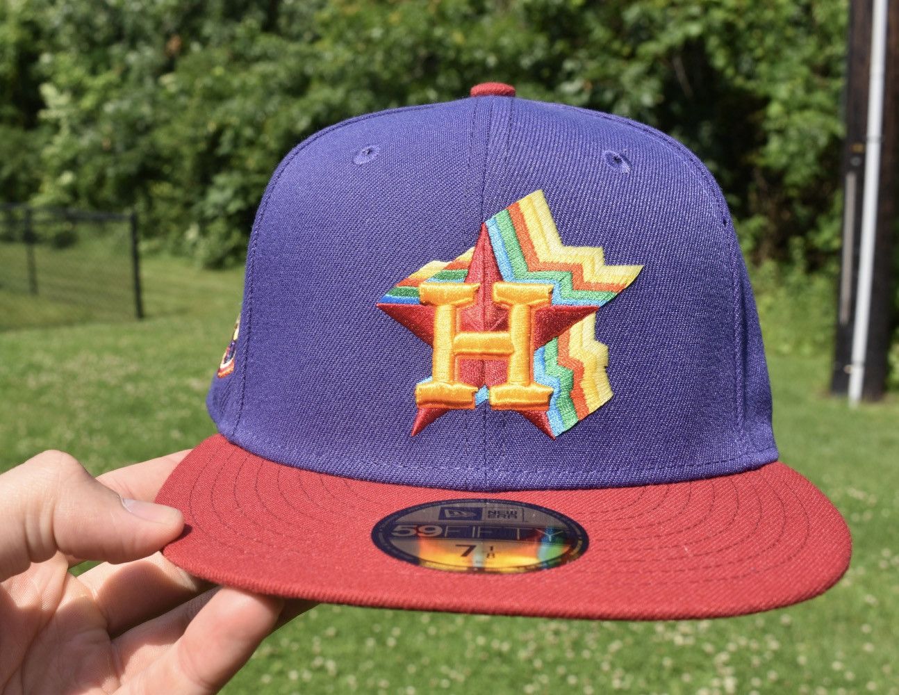 New Era Myfitteds Houston Astros 20th Anniversary “Marjoras Mask” Size 32 - 1 Thumbnail