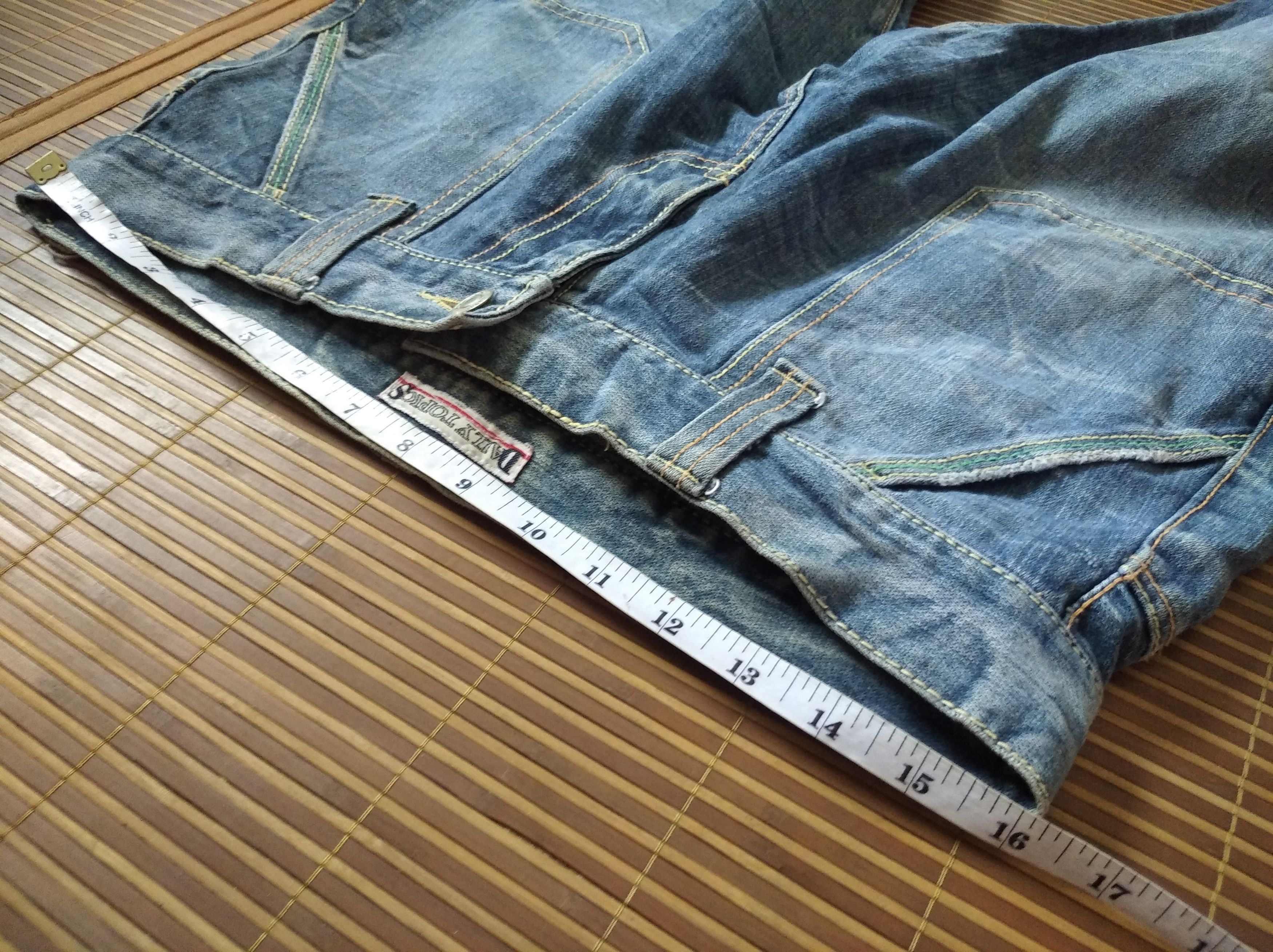 If Six Was Nine × Japanese Brand Vintage’90s🔥Daily Topics🔥Distressed Rusty Light Blue Jeans Size US 32 / EU 48 - 15 Thumbnail