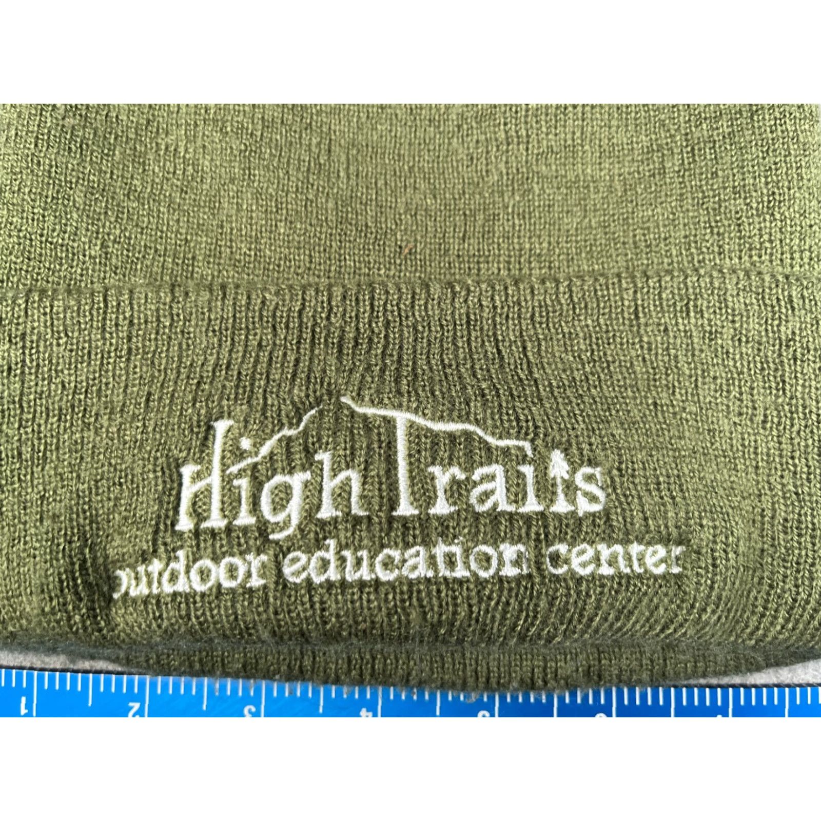Port & Company Port & Company High Trails Outdoor Education Center Beanie Toque Adult One Size Green Knit Acrylic Hat/Cap Size ONE SIZE - 2 Thumbnail