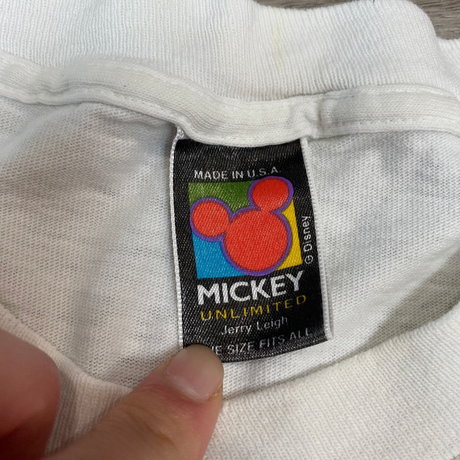 Mickey Unlimited × Vintage VTG 90s Mickey Unlimited Minnie Goofy Single Stitch Shirt OS Size US XL / EU 56 / 4 - 6 Thumbnail