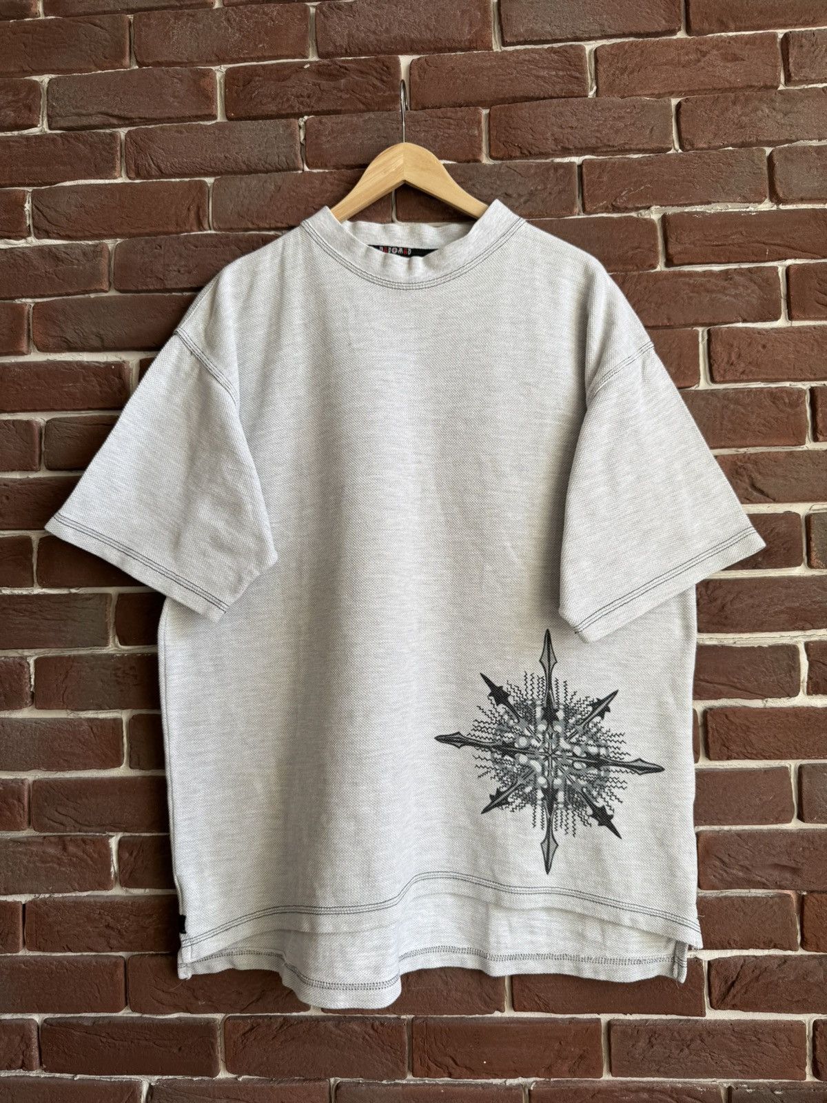 Band Tees 90s MayDay Bad+Mad Love Parade rave vintage long Techno tee Size US XL / EU 56 / 4 - 2 Thumbnail