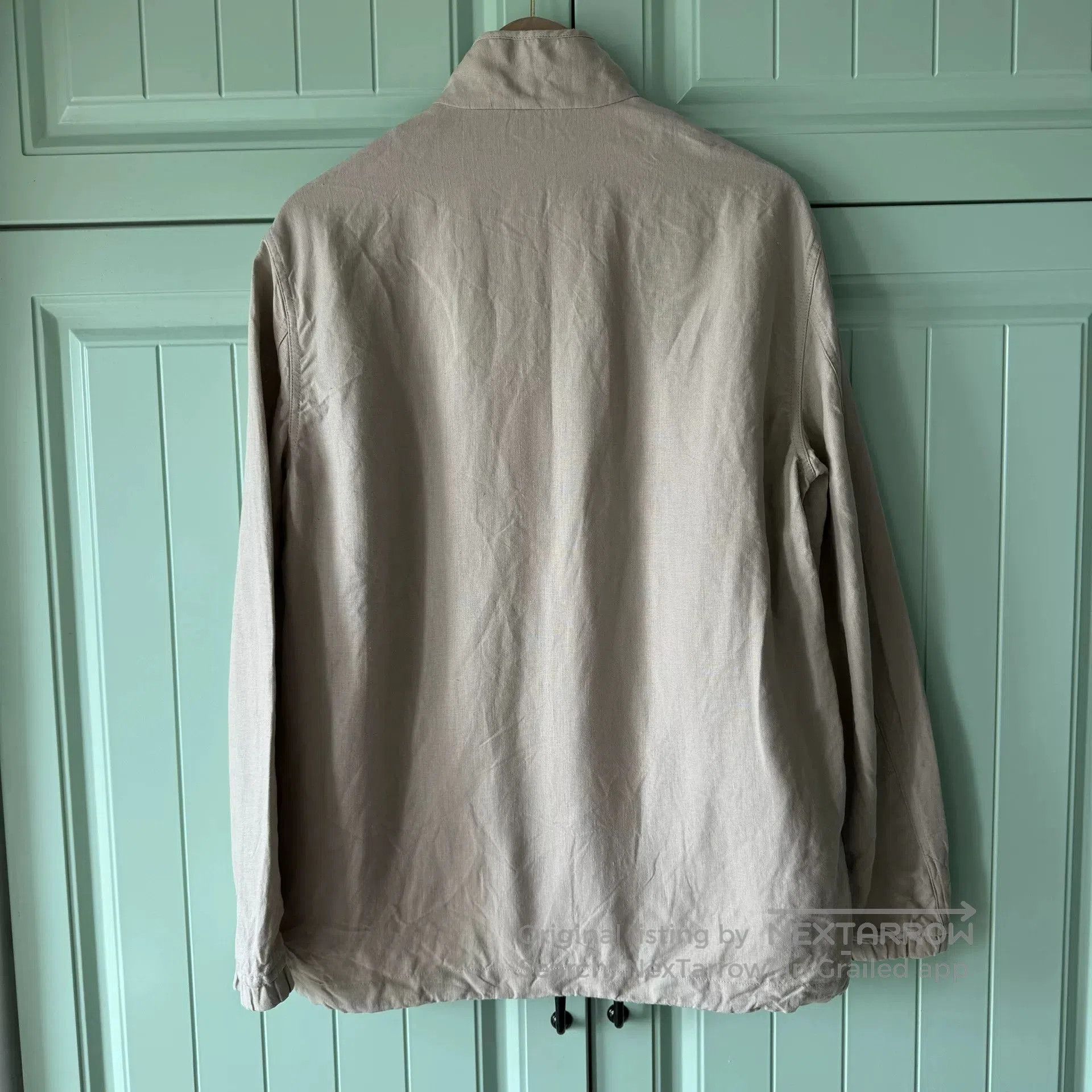 Loro Piana Loro Piana Beige Linen Half. Size US M / EU 48-50 / 2 - 2 Thumbnail