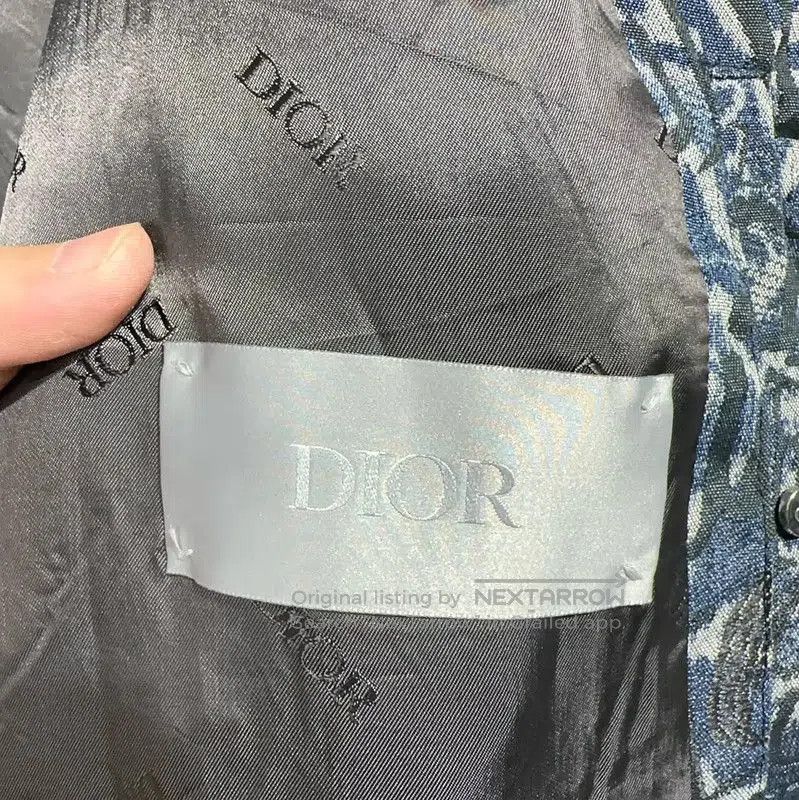 Dior Dior Men's Cotton Blend Navy Coat . Size US M / EU 48-50 / 2 - 4 Thumbnail