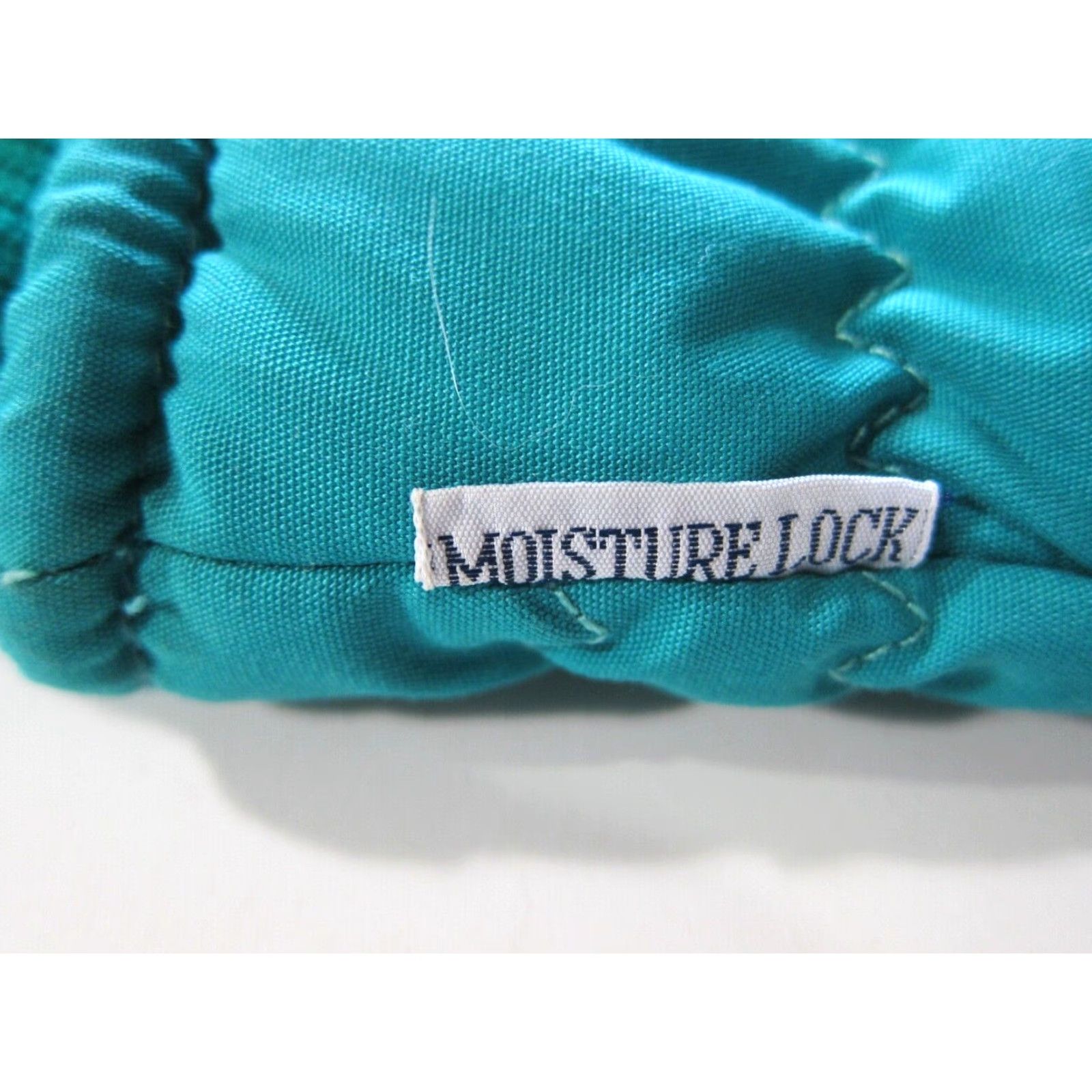 Vintage VINTAGE Saranac Glove Snow Ski Leather Green Small Moisture Lock Teal Turquoise Snow Glove Women? Size ONE SIZE - 6 Thumbnail