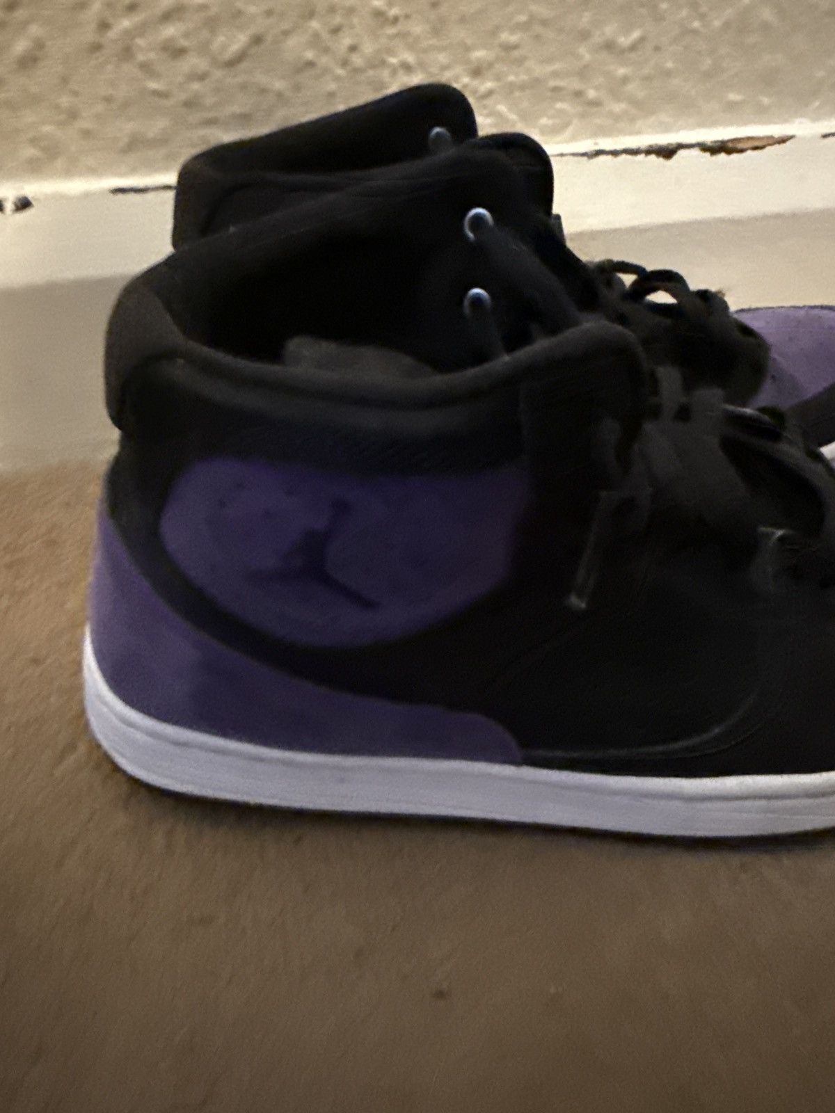 Jordan Brand Air Jordan’s black court purple Size US 10 / EU 43 - 5 Thumbnail